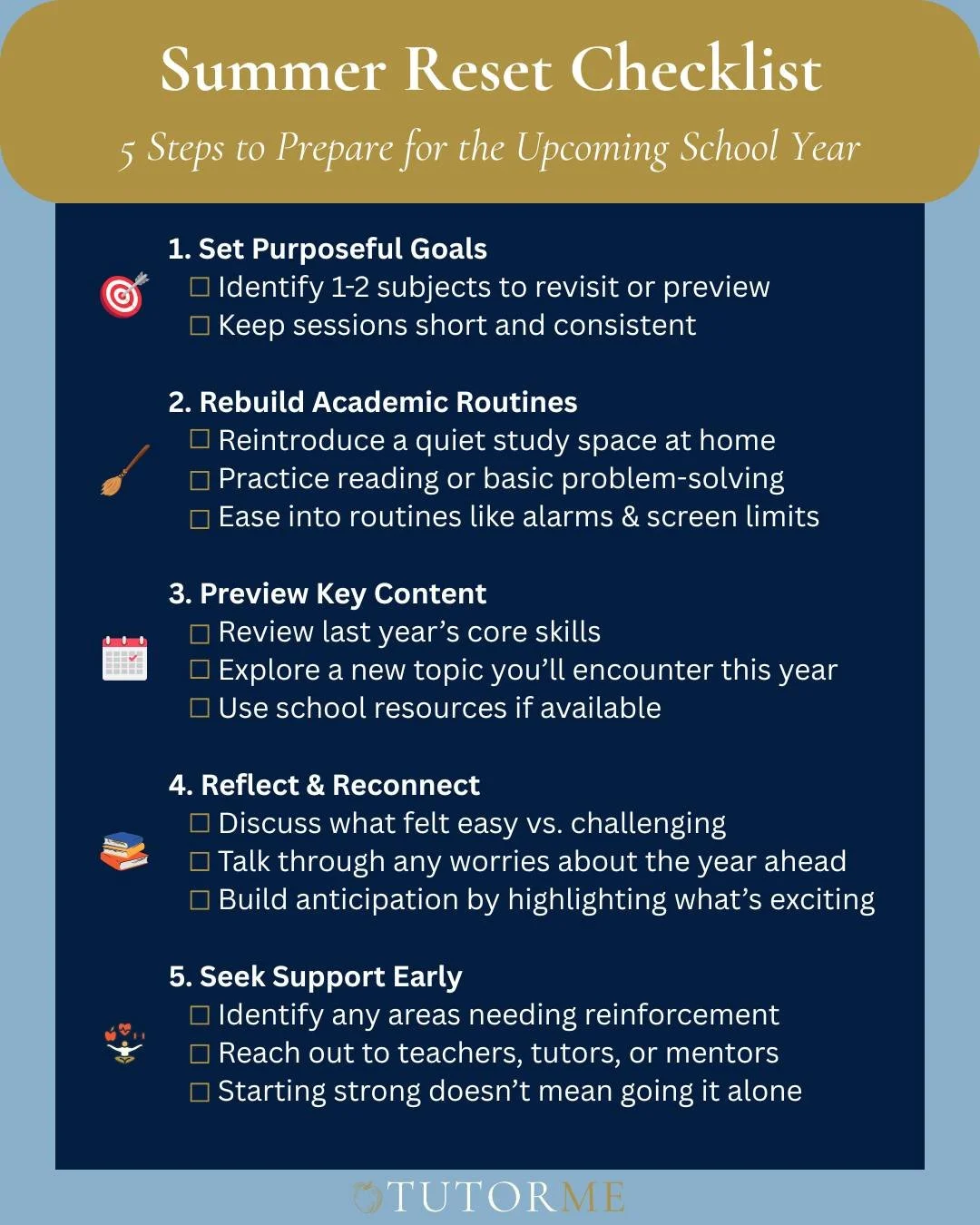 Feeling the back-to-school pressure creeping in?

Start the year with calm, clarity, and confidence by setting aside a 'Preview Week'.

We&rsquo;ve put together a simple reset checklist to help students ease back into academic routines, sharpen their