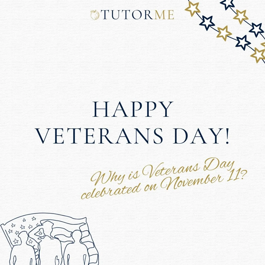 Today we honor the brave men and women who have served our country, past and present. 🇺🇸

Fun fact: Veterans Day was once called Armistice Day, created to mark the end of World War I. In 1954, it became Veterans Day to recognize all who have served