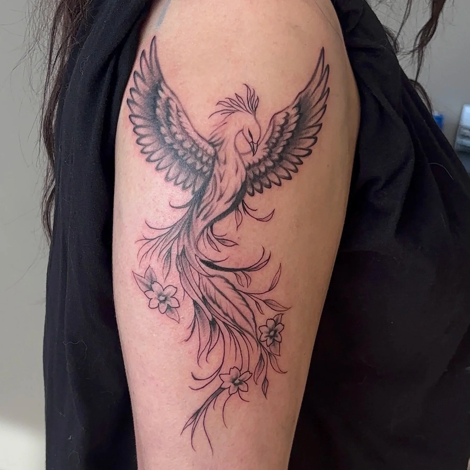Leaves Tattoo Design. Springdale, AR
