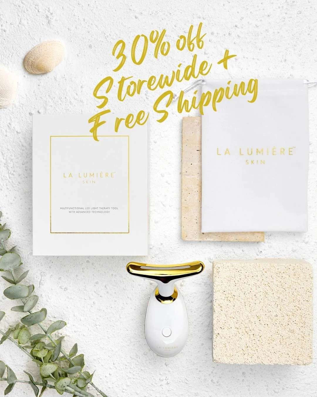 Don't miss your chance to shop 30% off storewide + free shipping!

#lalumiereskin #led #skincare #skincaretools #facesculptingtool #ledlighttherapy #redlighttherapy #blackfriday