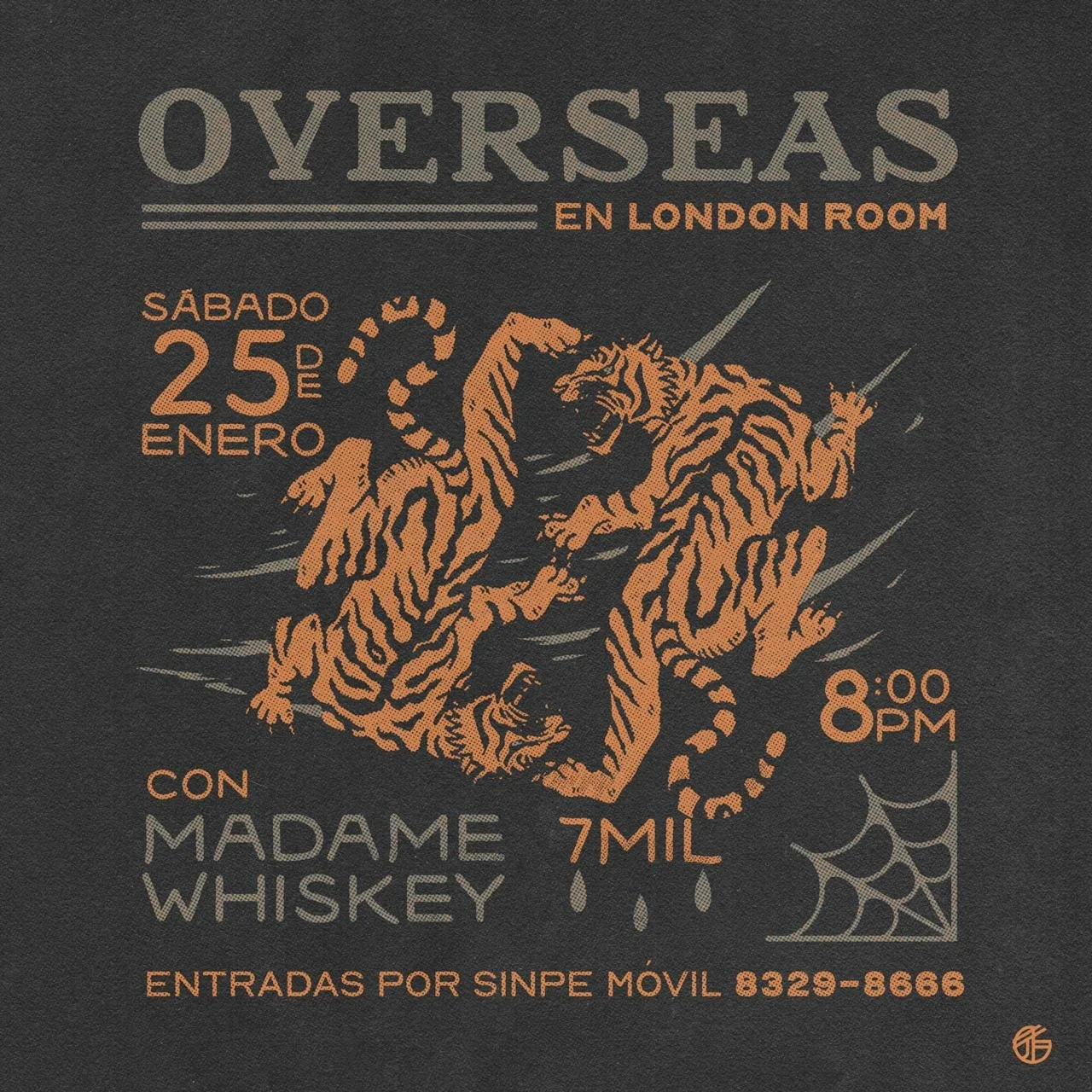 Overseas y Madame Whiskey en el London Room