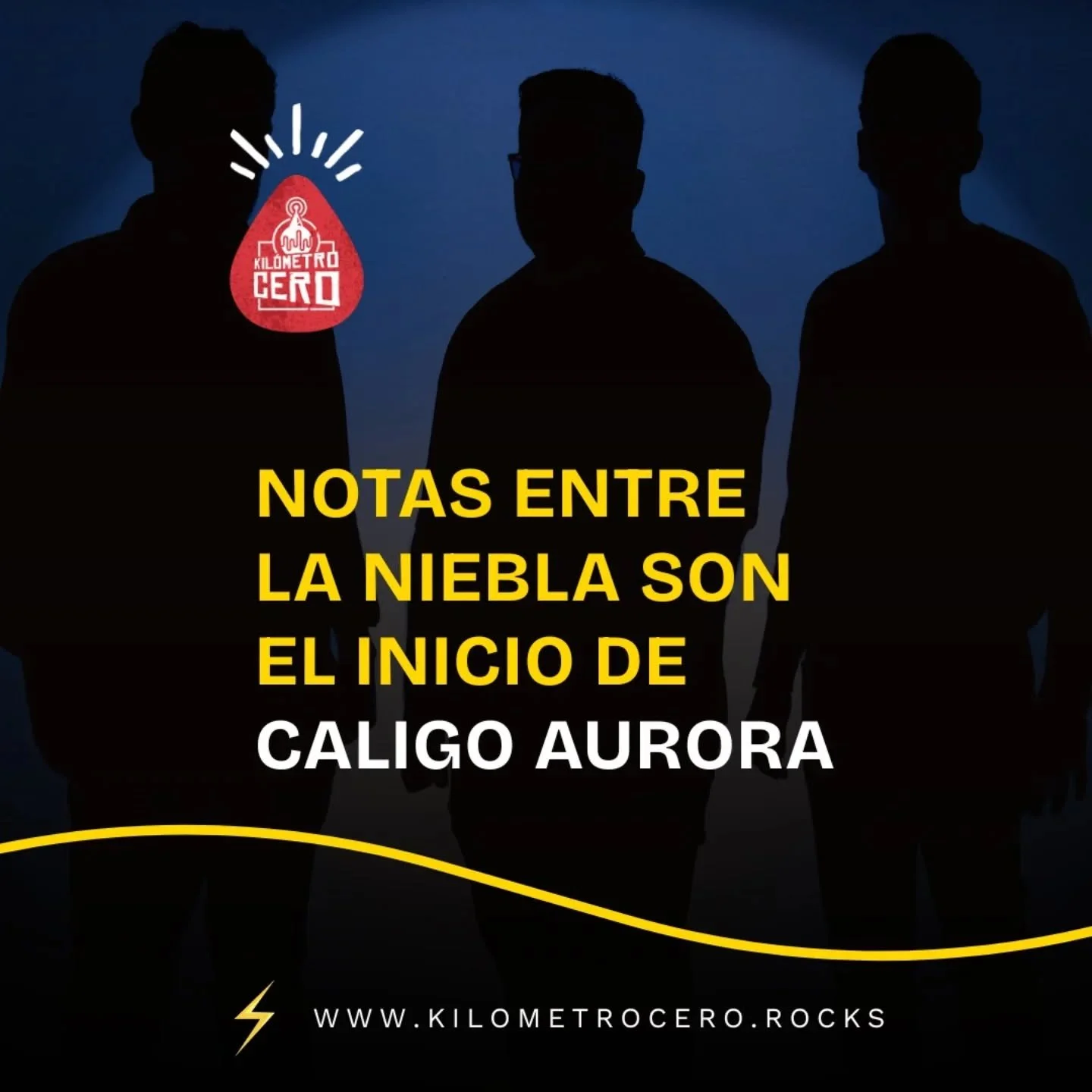 🌫️ Notas entre la niebla son el inicio de @caligoaurora 🔥  El trío nacional  nos invita a reflexionar sobre el paso del tiempo con sus primeros sencillos: “A Question of Time” y “Echoes of Eternity”, disponibles ya en