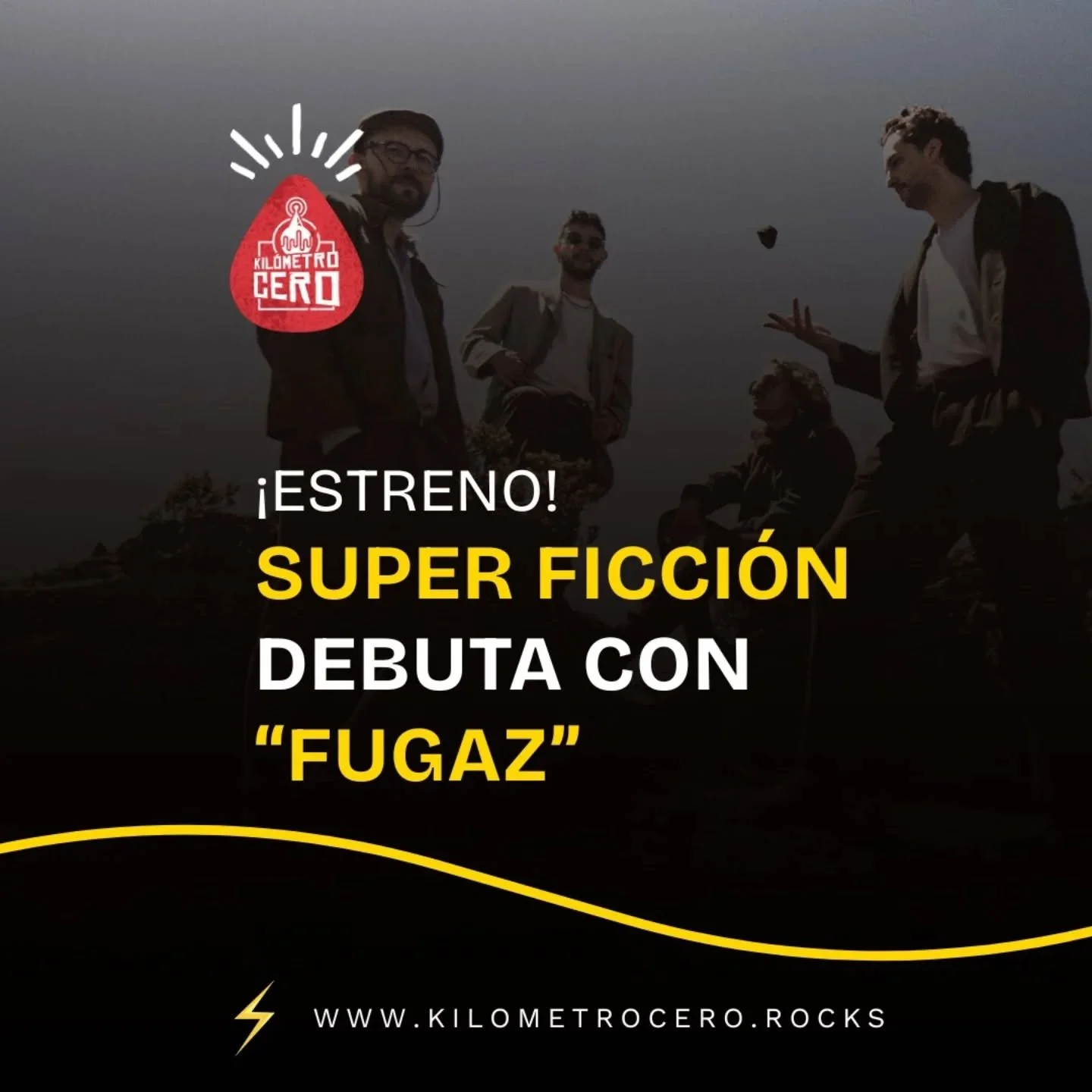 “Partimos del rock como base, pero no ponemos fronteras al explorar sonidos y texturas”, señala @super.ficcion al presentar su sencillo debut, "Fugaz" 💫
La banda presentará este 24 de julio el nuevo tema, en un c