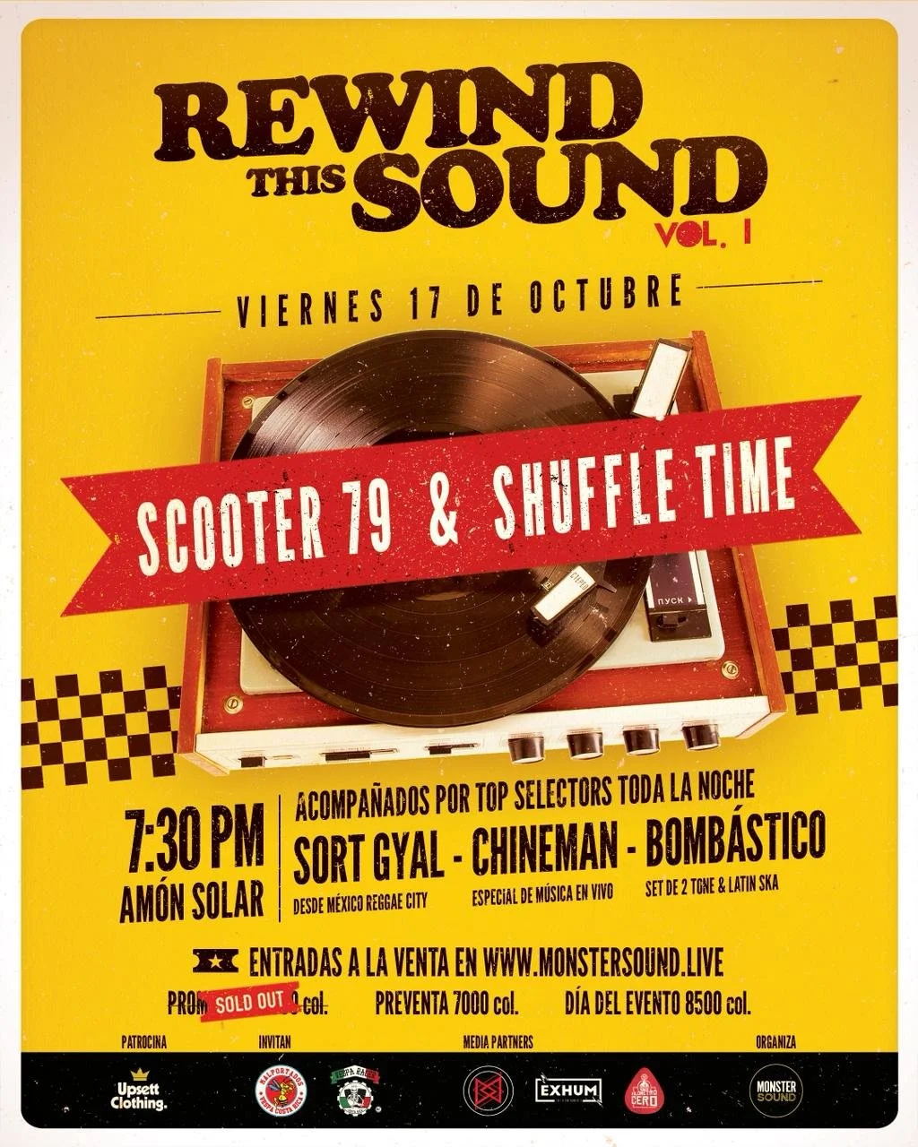 Rewind This Sound Vol. 1 celebra el 16 aniversario de Upsett con Scooter 79 y Shuffle Time