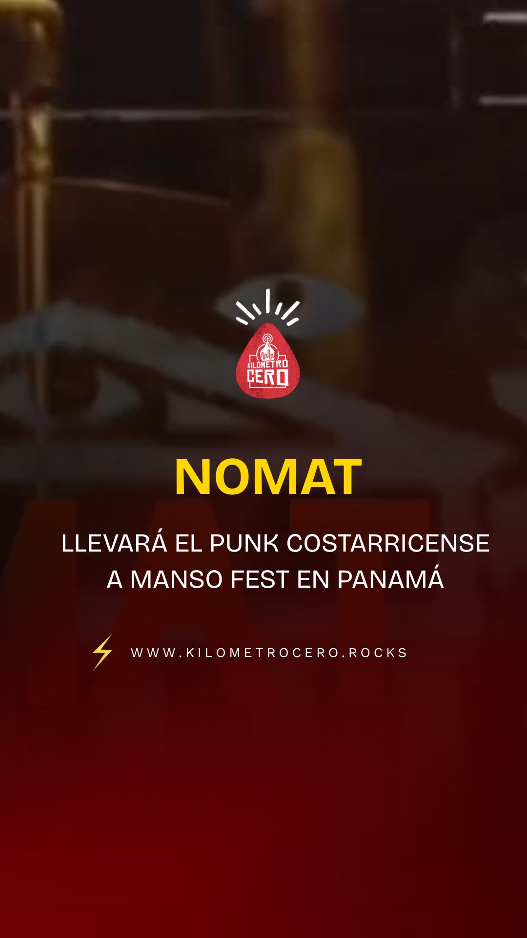NOMAT llevará el punk costarricense a Manso Fest en Panamá
