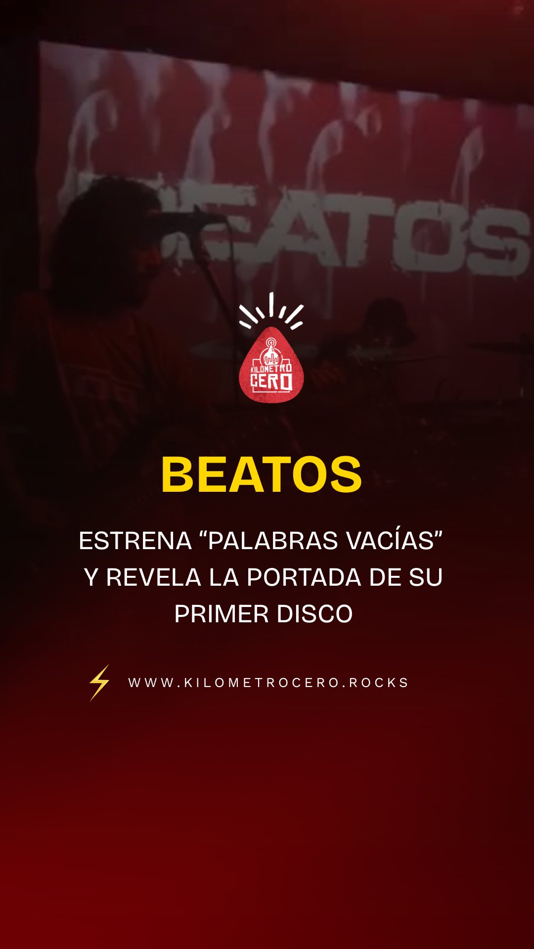 Beatos estrena “Palabras Vacías” y revela la portada de su primer disco