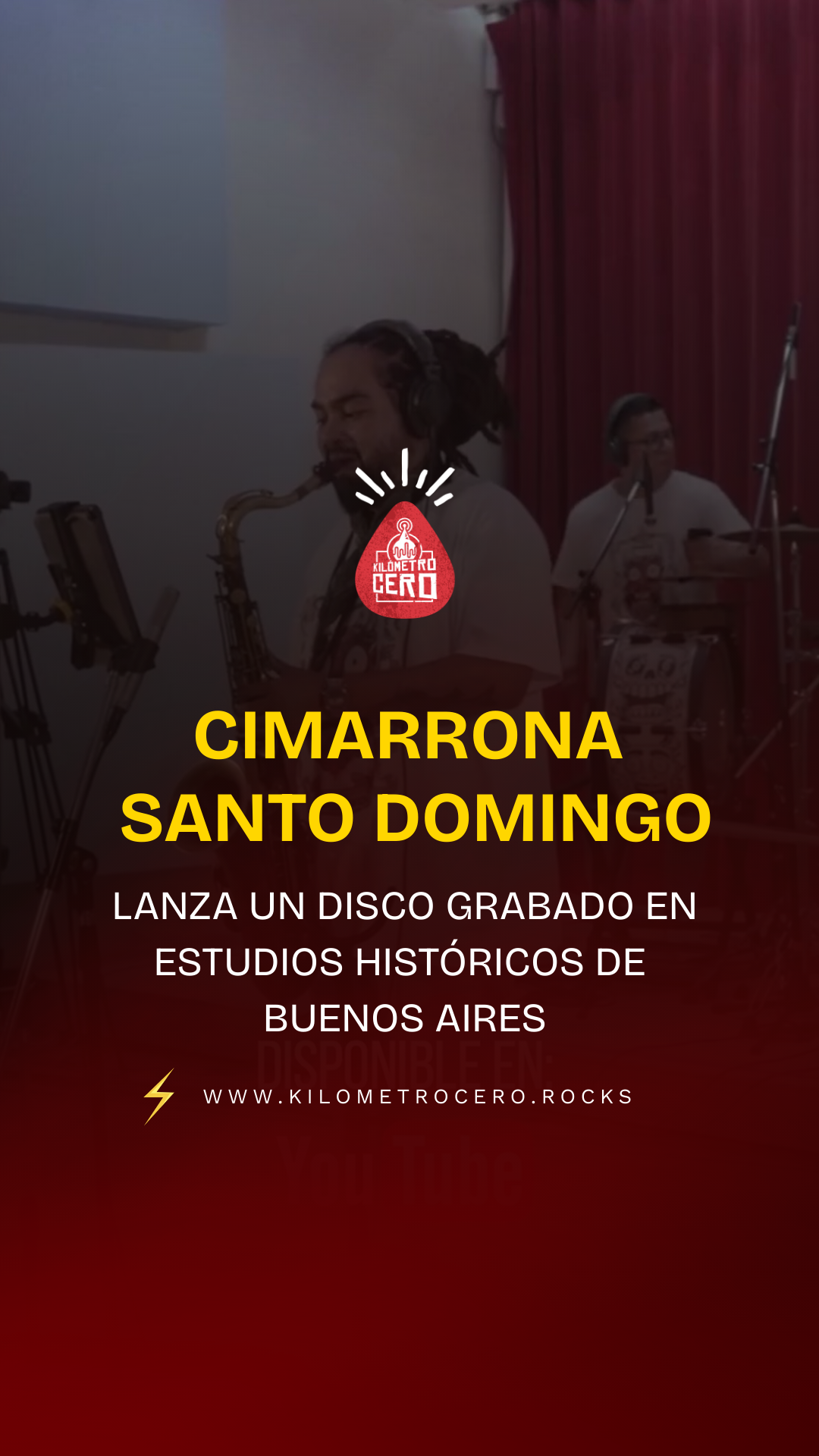 Cimarrona Santo Domingo lanza un disco grabado en estudios históricos de Buenos Aires