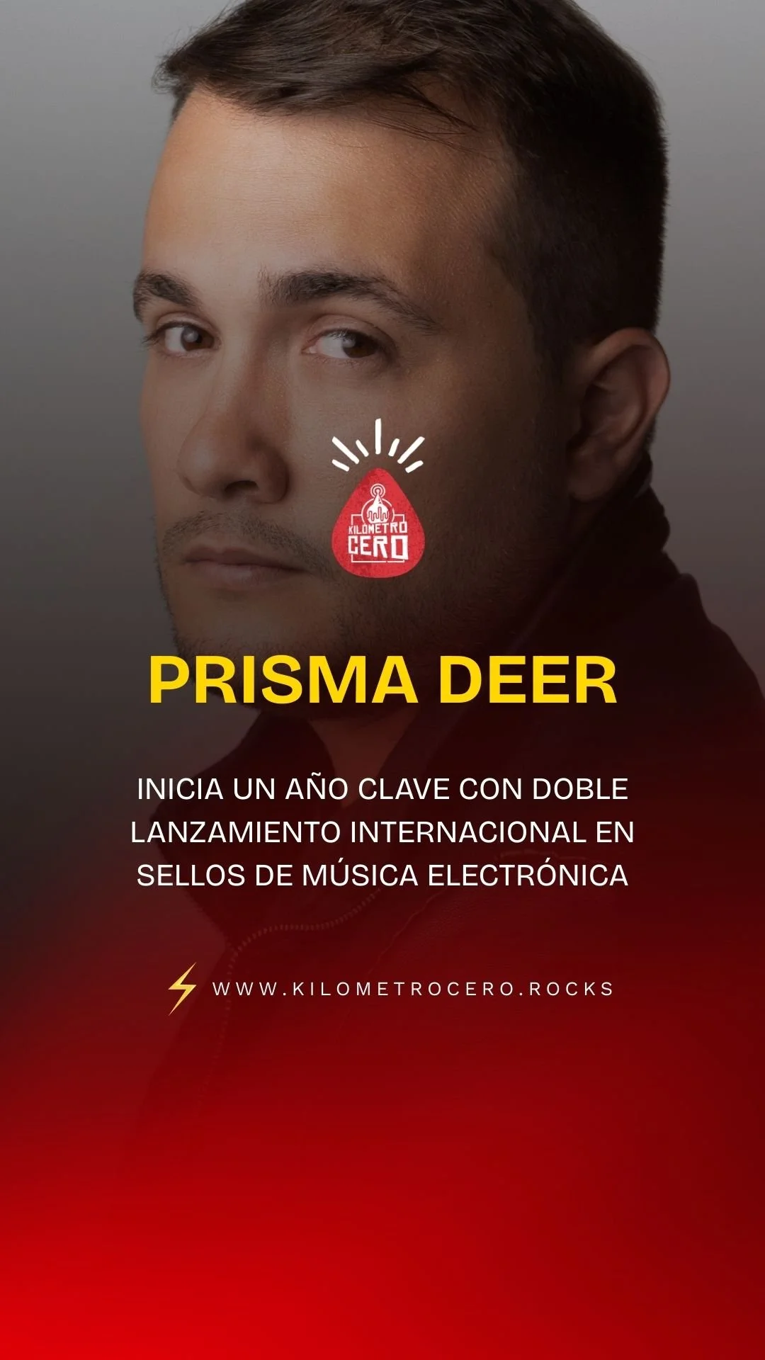 Prisma Deer inicia un año clave con doble lanzamiento internacional en sellos de música electrónica