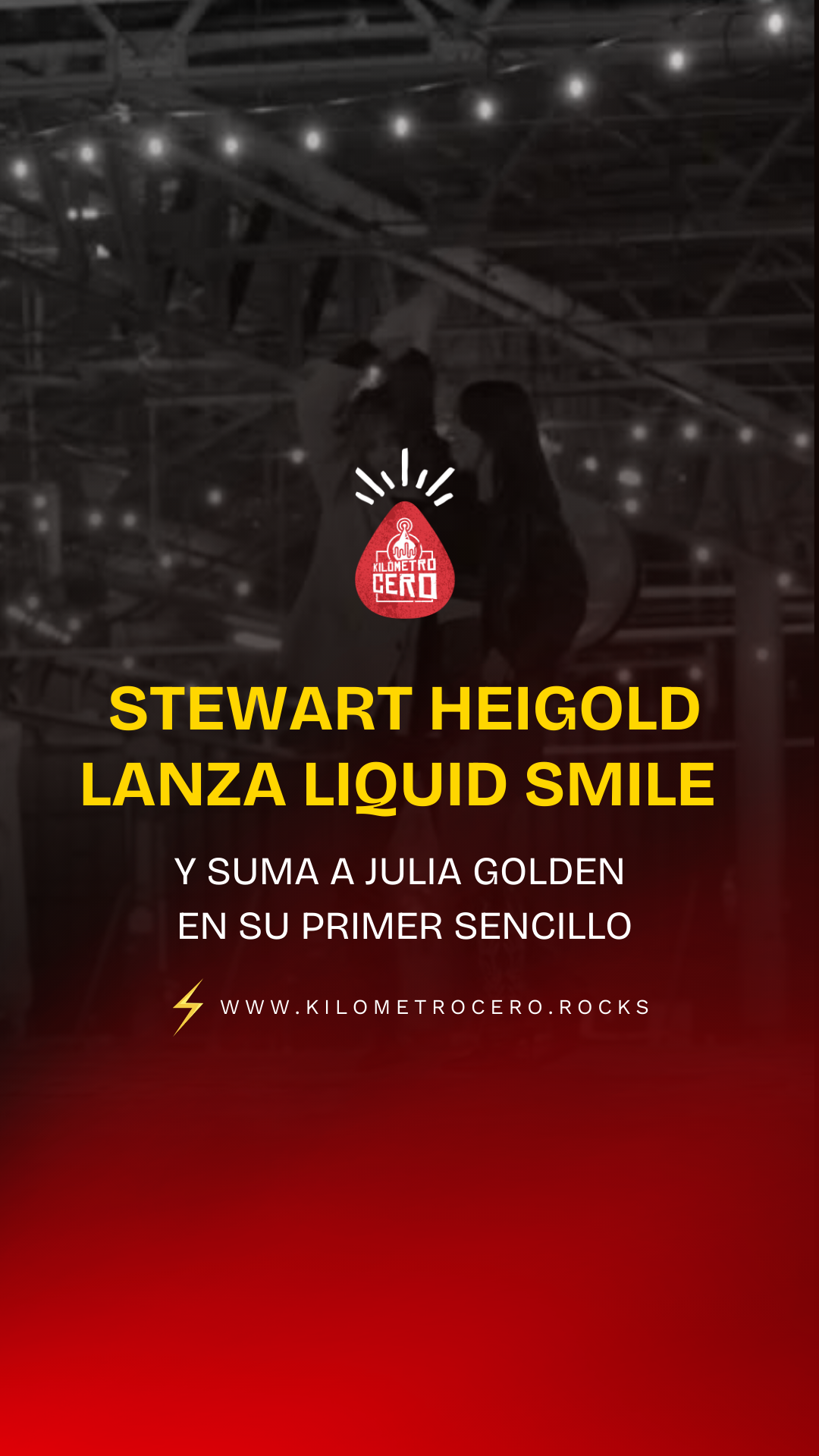 Stewart Heigold lanza Liquid Smile y suma a Julia Golden en su primer sencillo