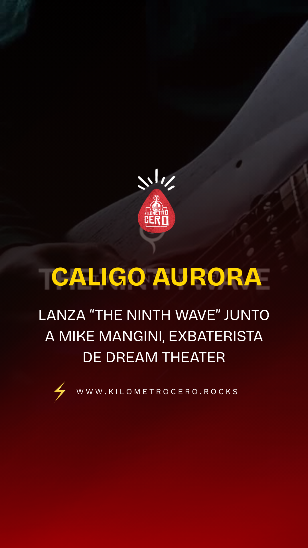 Caligo Aurora lanza “The Ninth Wave” junto a Mike Mangini, exbaterista de Dream Theater