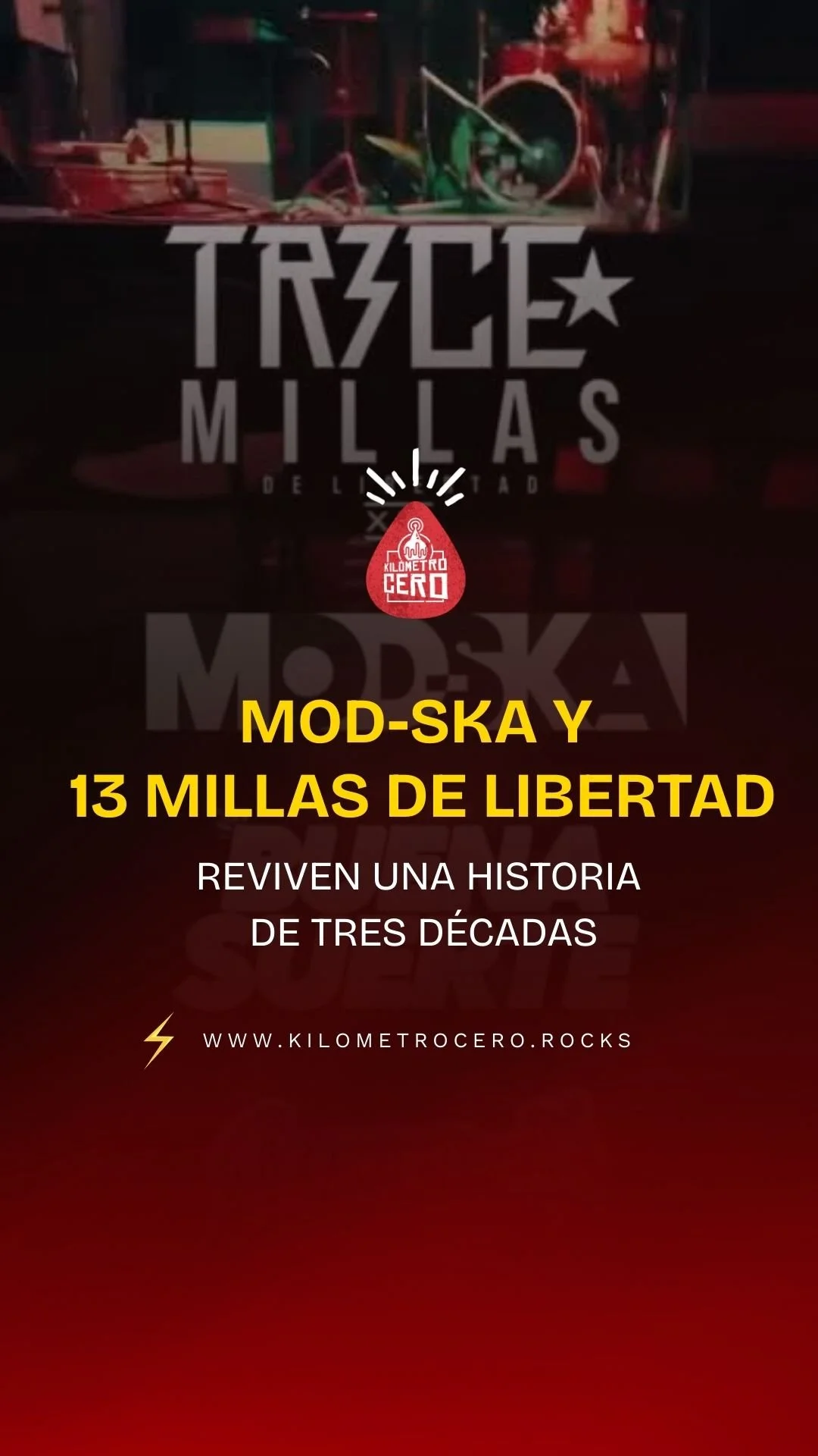 Mod-Ska y 13 Millas de Libertad reviven una historia de tres décadas