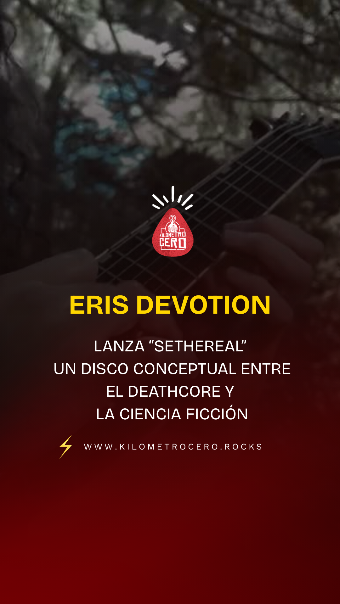 Eris Devotion lanza “Sethereal” un disco conceptual entre el deathcore y la ciencia ficción
