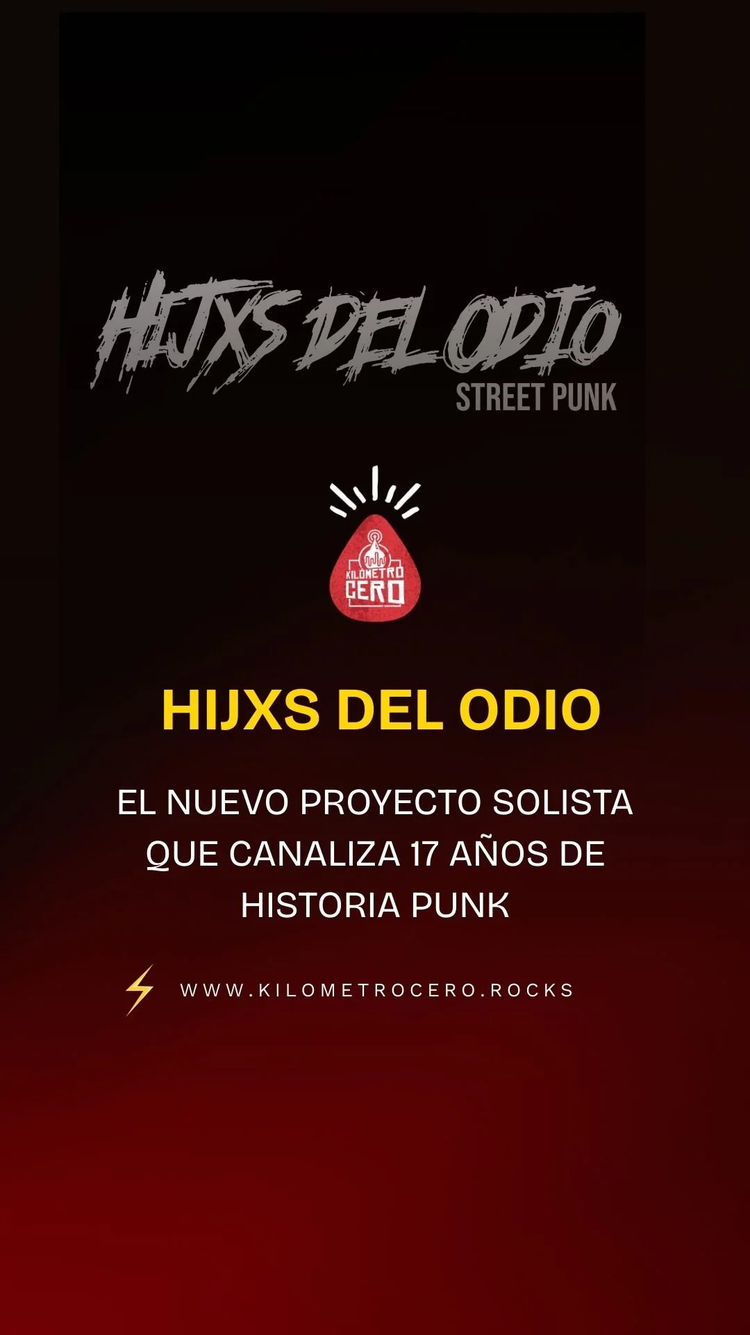 Hijxs del Odio: el nuevo proyecto solista que canaliza 17 años de historia punk
