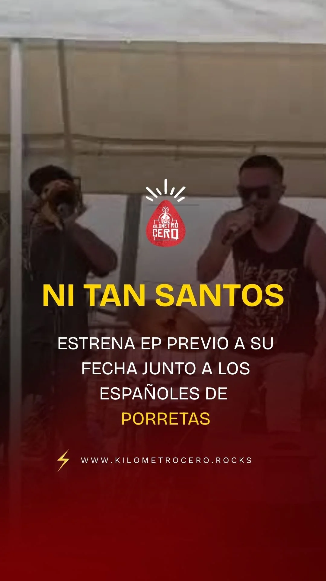 Ni tan Santos estrena EP previo a su fecha junto a los españoles de Porretas