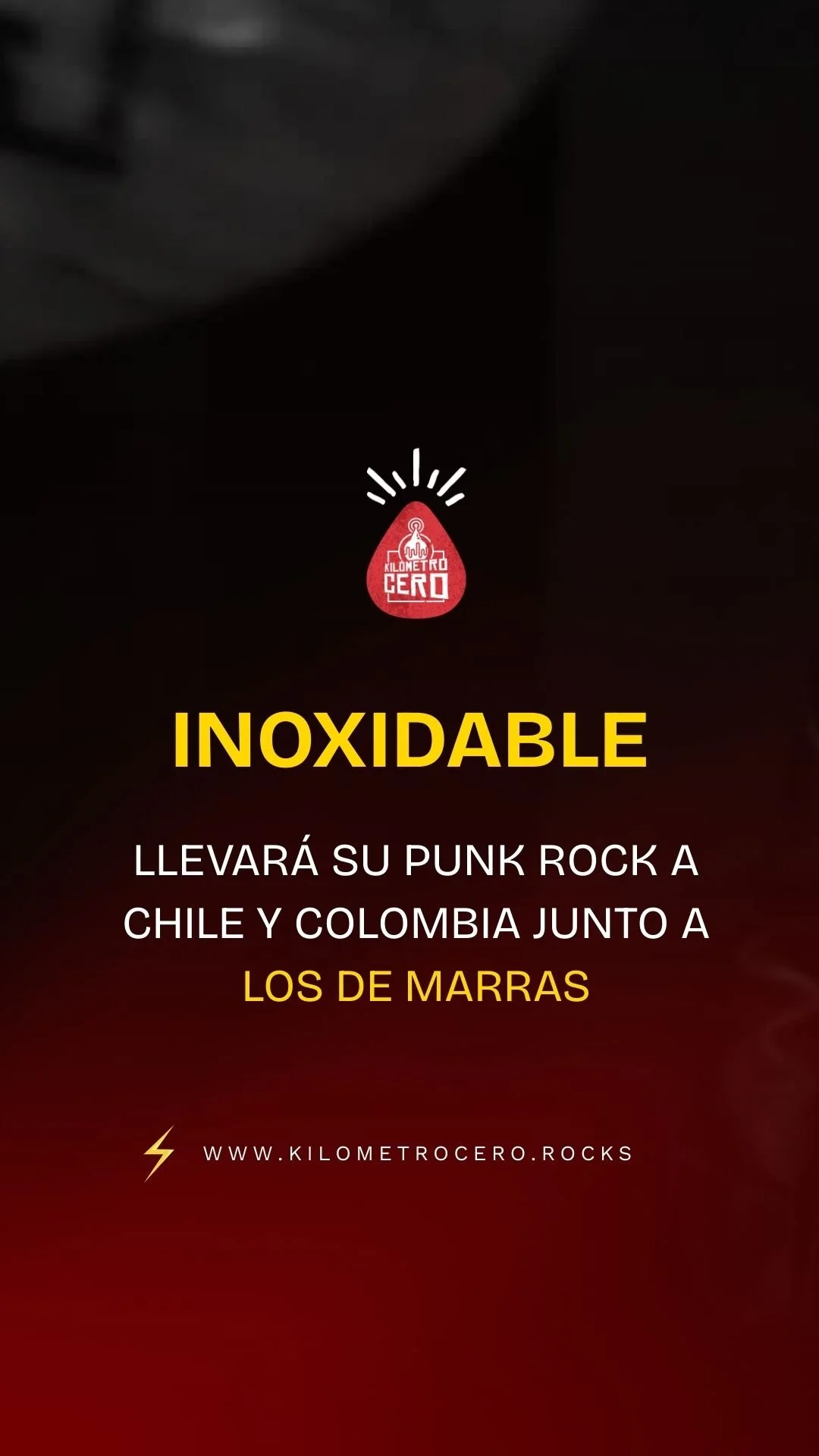Inoxidable llevará su punk rock a Chile y Colombia junto a Los de Marras