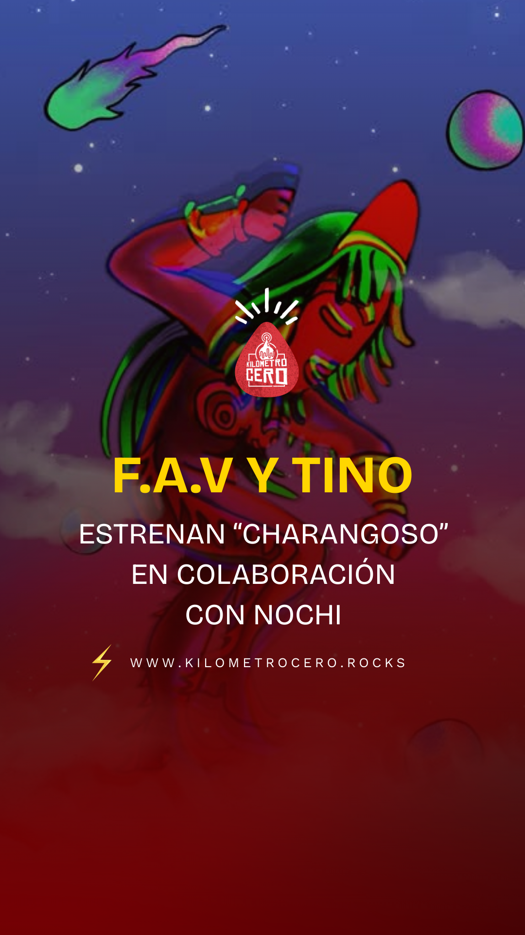F.A.V y Tino estrenan “Charangoso” en colaboración con Nochi
