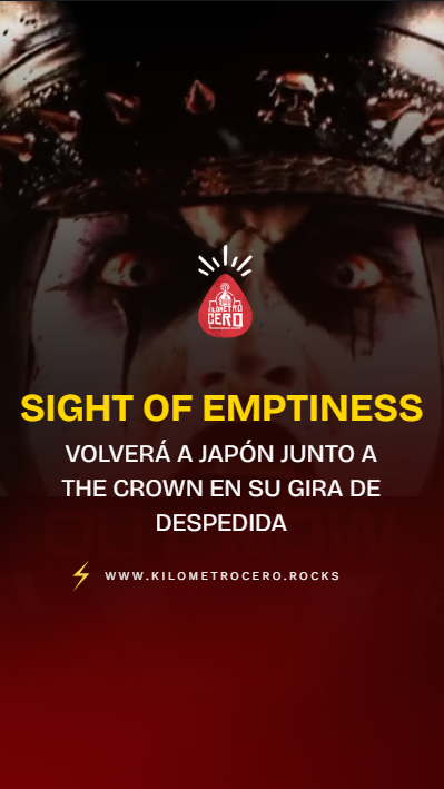 Sight of Emptiness volverá a Japón junto a The Crown en su gira de despedida