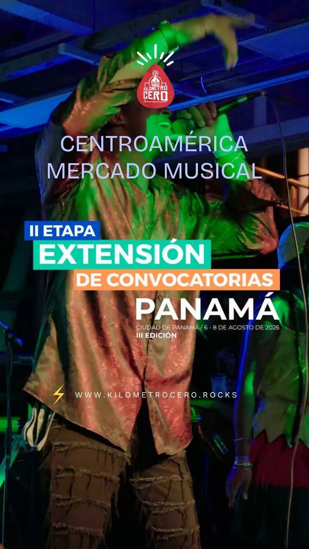 Centroamérica Suena Global: abre convocatoria para CAMM 2026 en Panamá