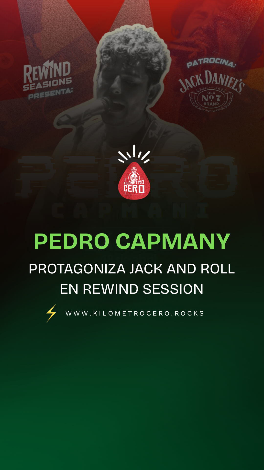 Pedro Capmany protagoniza Jack And Roll en Rewind Session