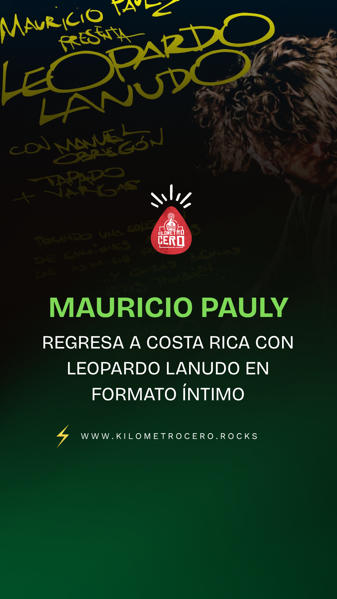 Mauricio Pauly regresa con Leopardo Lanudo en formato íntimo