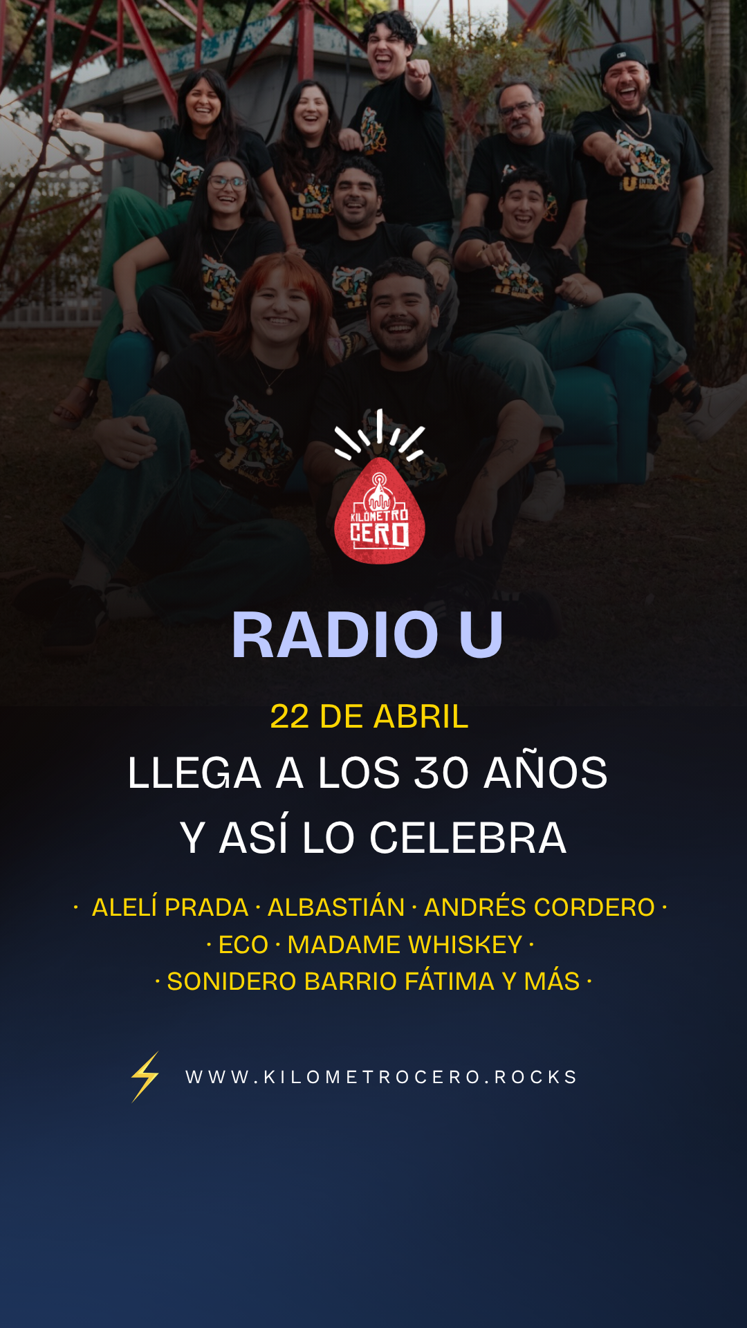 Radio U llega a los 30 años y así lo celebra
