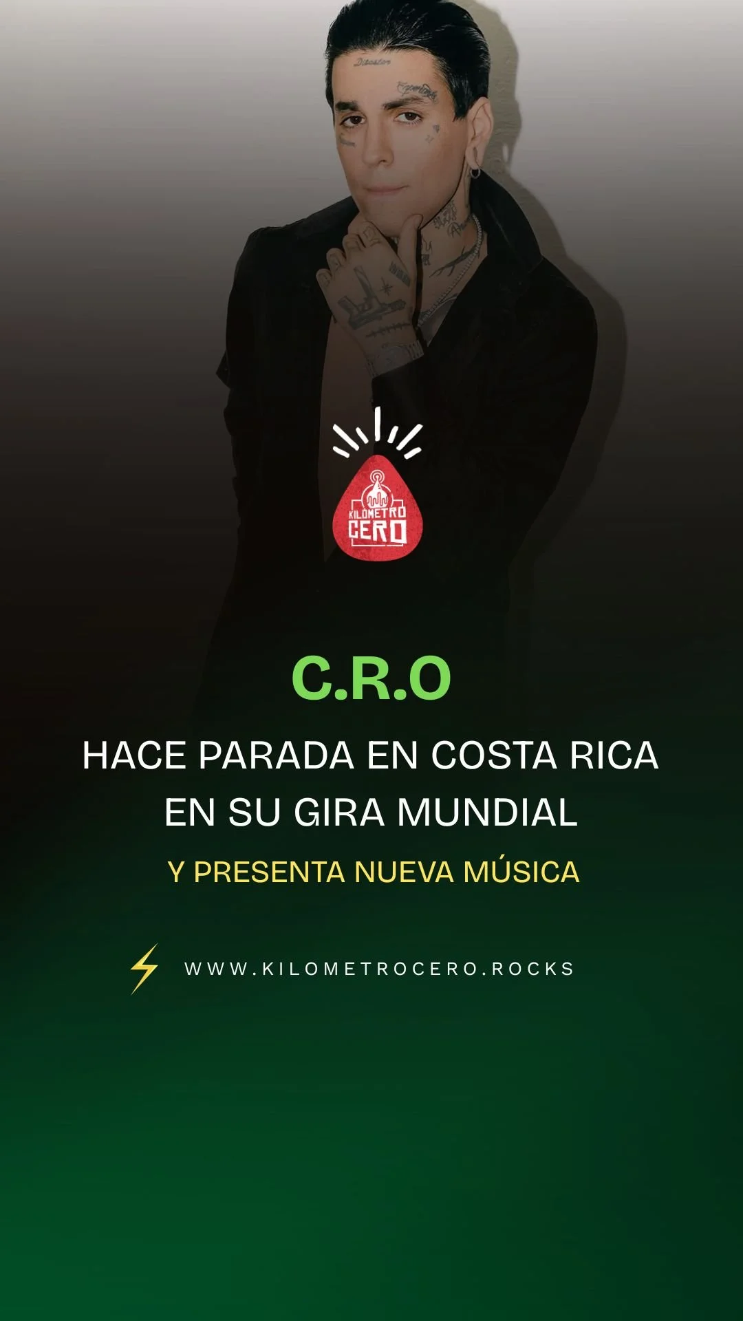 C.R.O hace parada en Costa Rica en su gira mundial