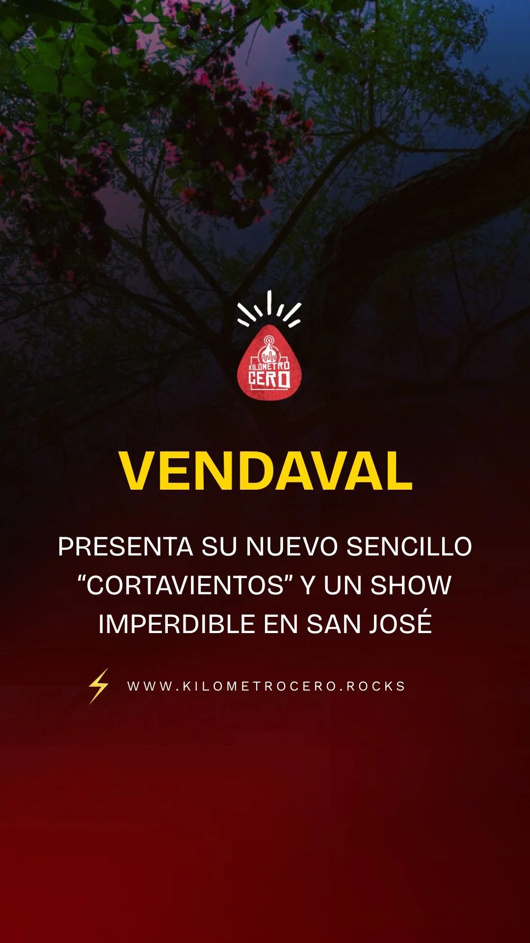 Vendaval regresa con fuerza: “Cortavientos” y un show imperdible en San José