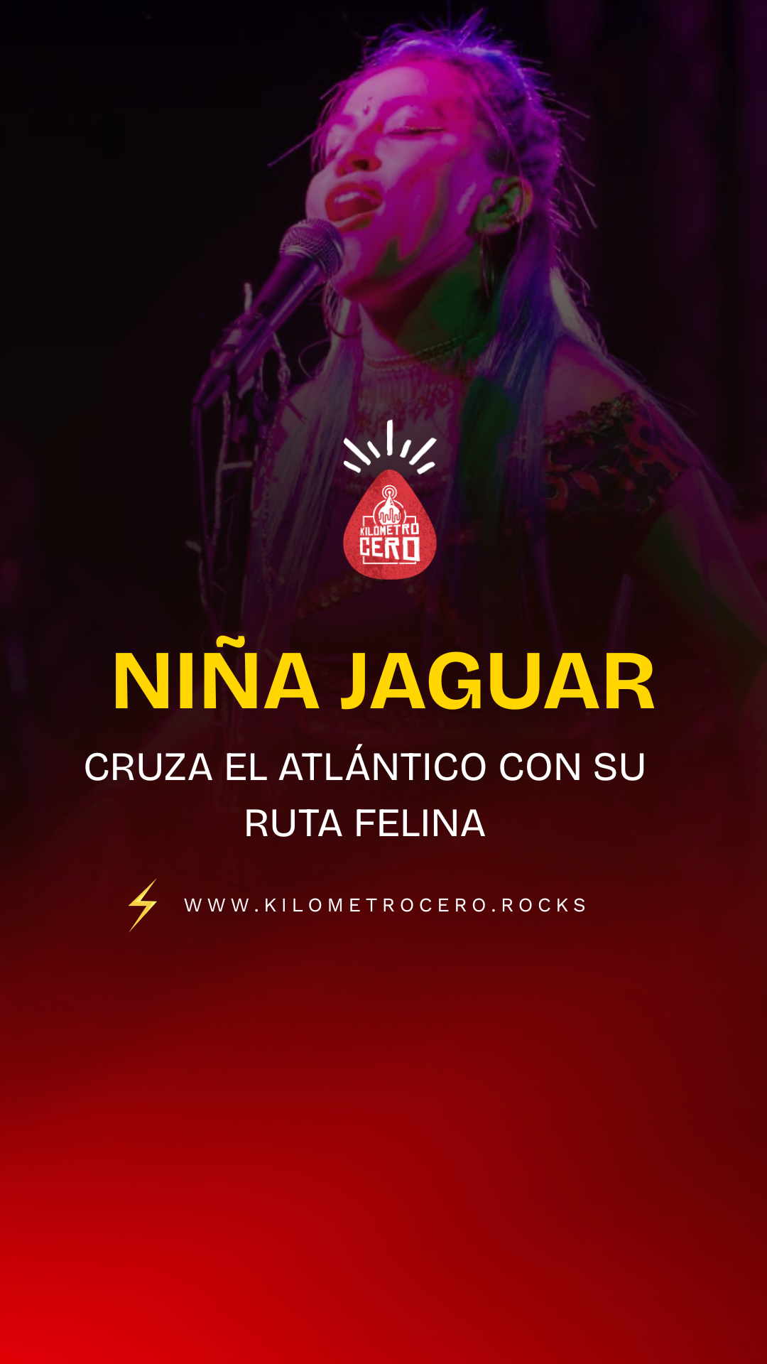 Niña Jaguar cruza el Atlántico con su Ruta Felina