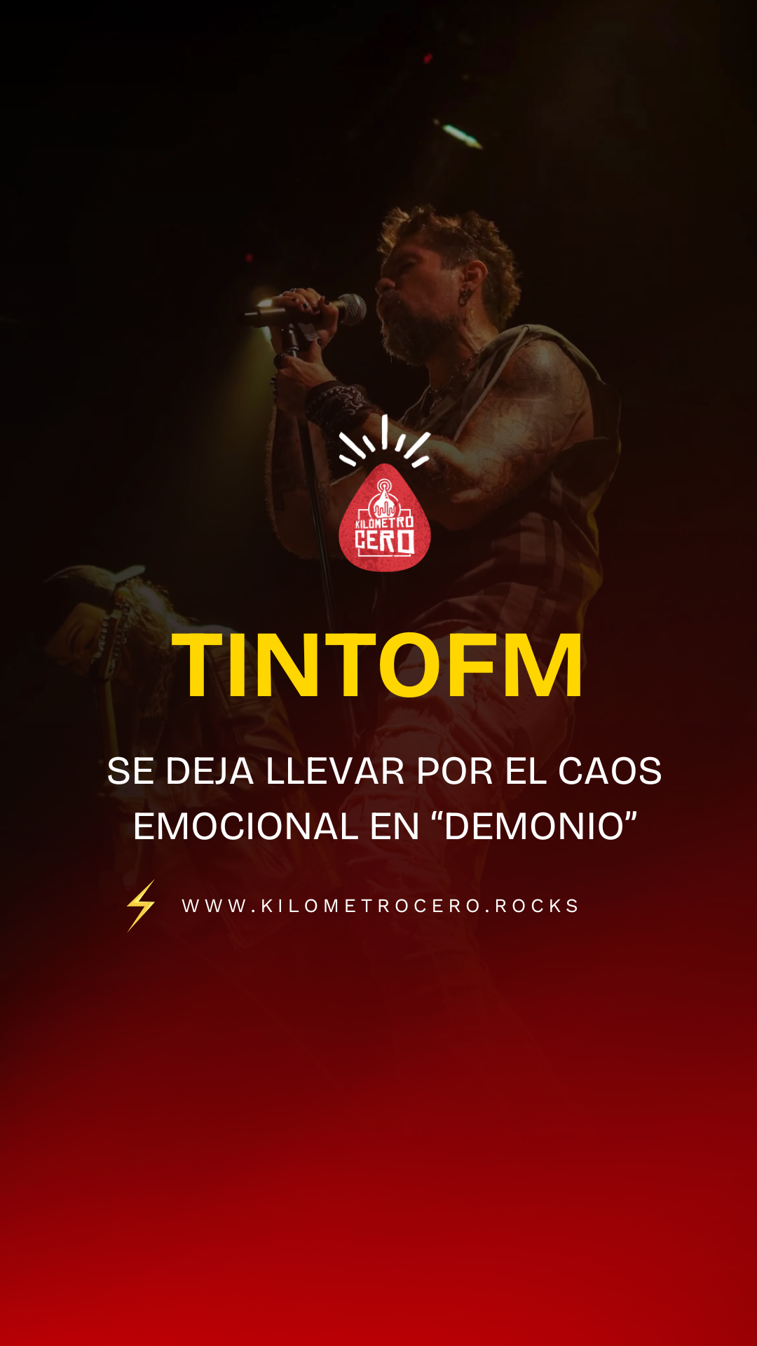 TintoFM se deja llevar por el caos emocional en “Demonio”