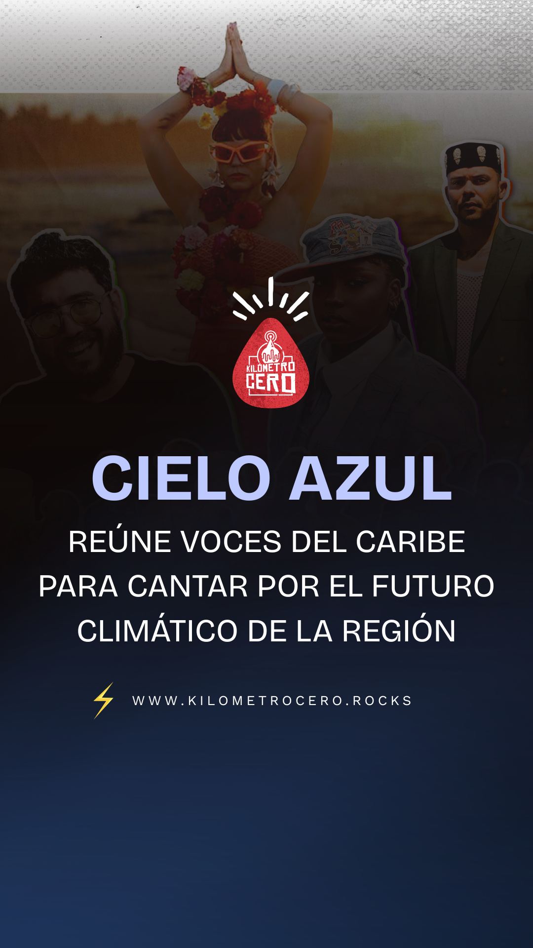 “Cielo Azul” reúne voces del Caribe para cantar por el futuro climático de la región