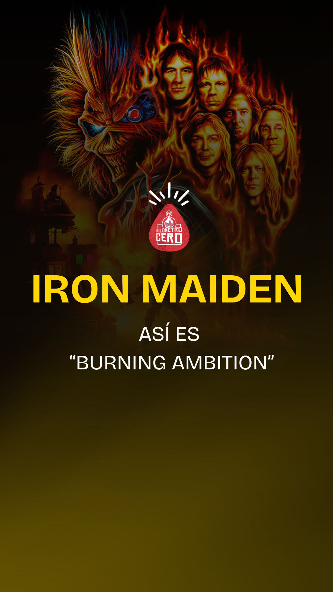 Iron Maiden en llamas: así es Burning Ambition