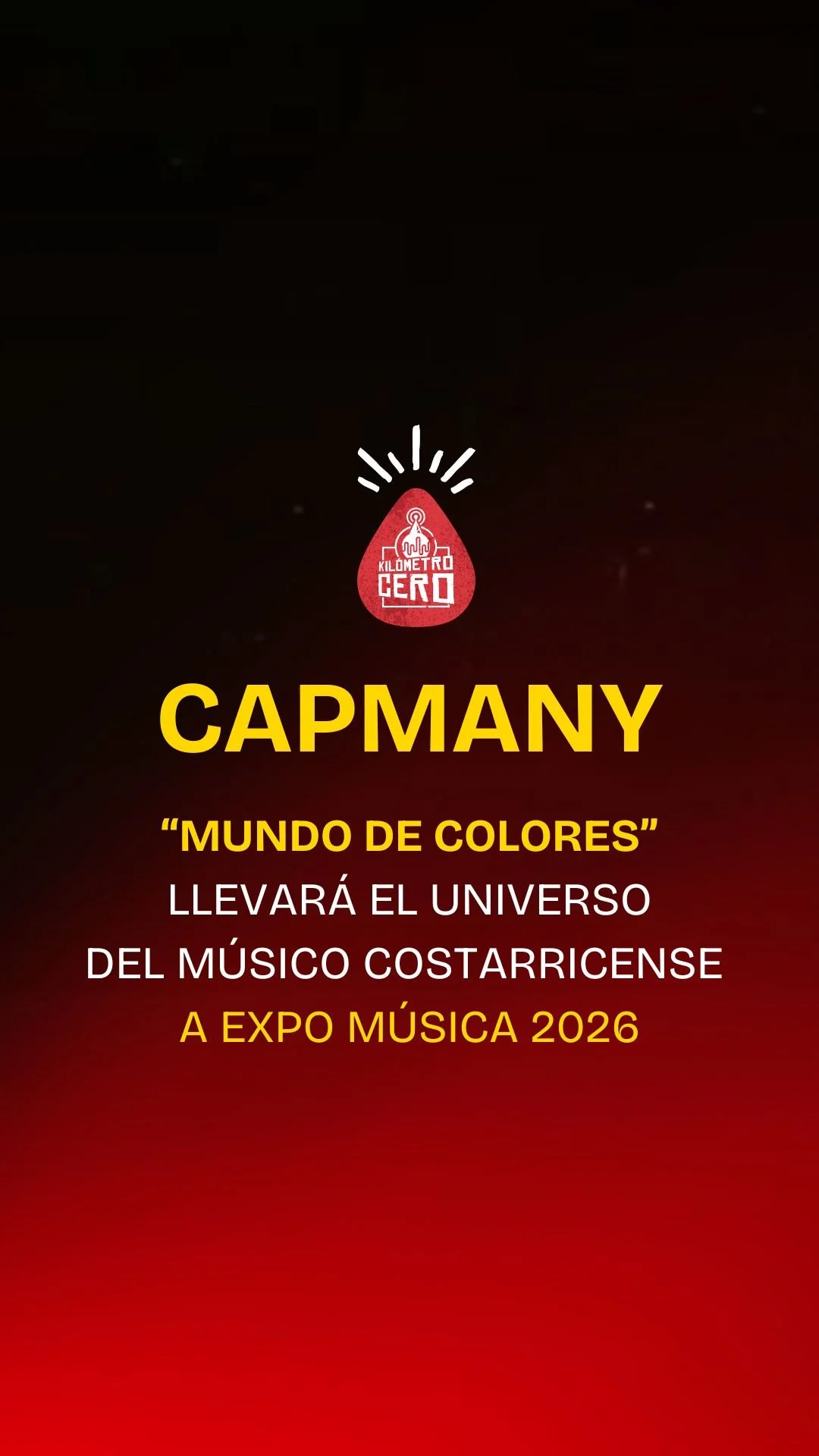 “Capmany: Mundo de Colores” llevará el universo del músico costarricense a Expo Música 2026