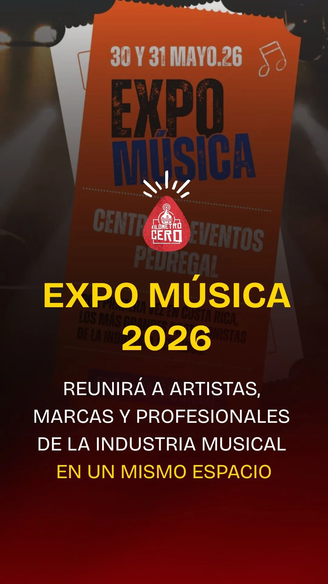Expo Música 2026 reunirá a artistas, marcas y profesionales de la industria musical en un mismo espacio