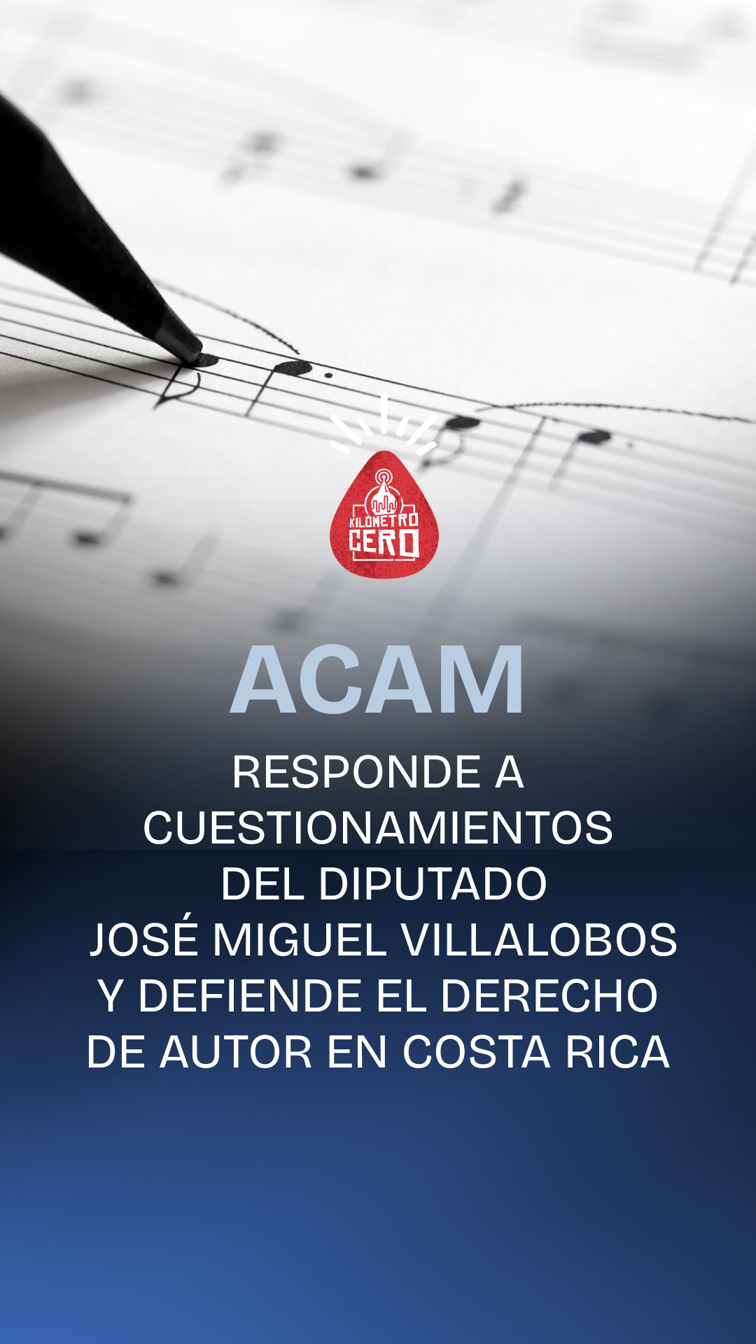 ACAM responde a cuestionamientos del diputado José Miguel Villalobos y defiende el derecho de autor en Costa Rica