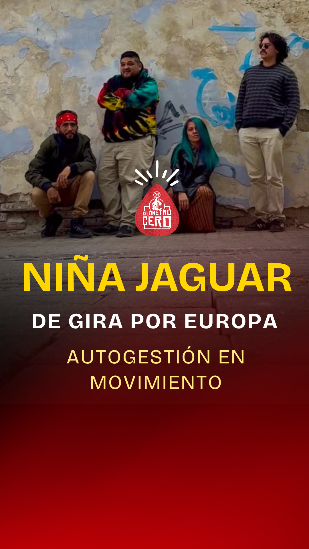 Niña Jaguar ya suma cinco países europeos en su gira autogestionada