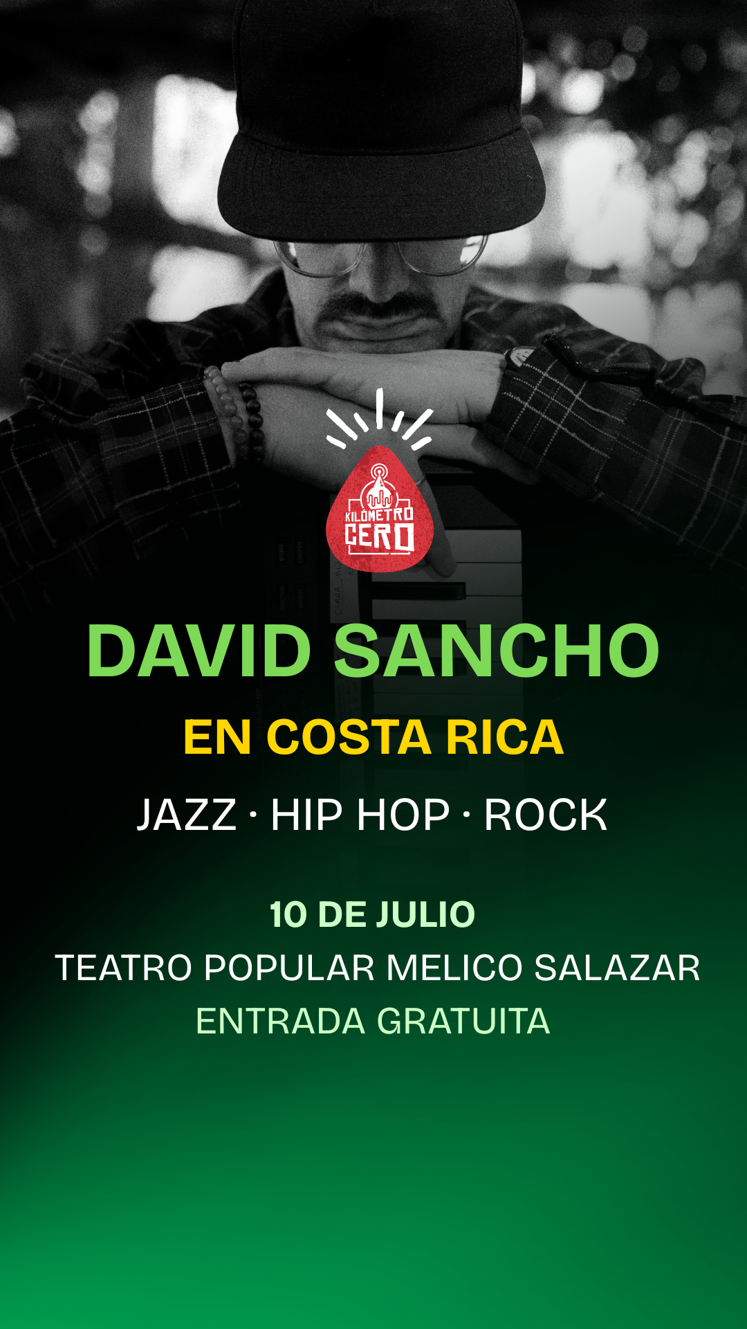 David Sancho trae a Costa Rica un jazz donde conviven salud mental, hip hop y rock