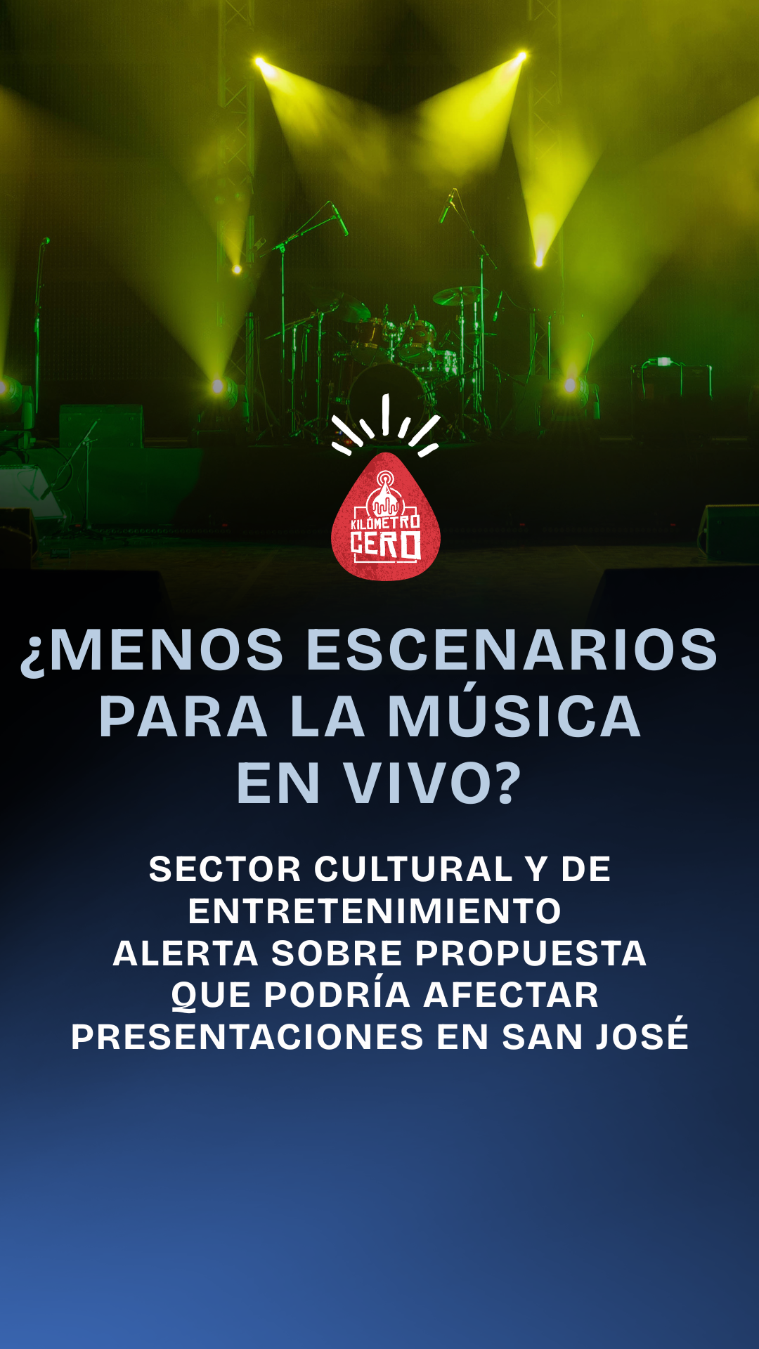 Sector cultural alerta sobre propuesta al Reglamento de Espectáculos Públicos en San José