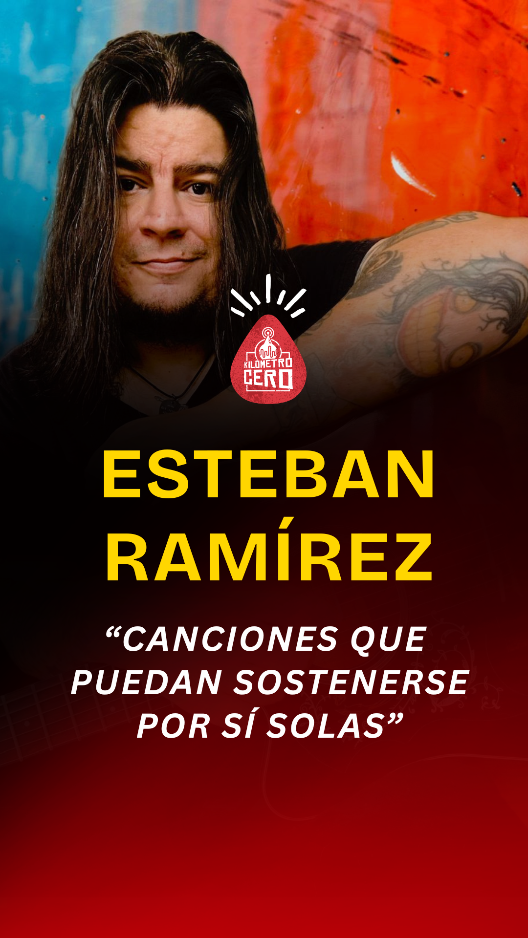 Esteban Ramírez apuesta por canciones que puedan sostenerse por sí solas