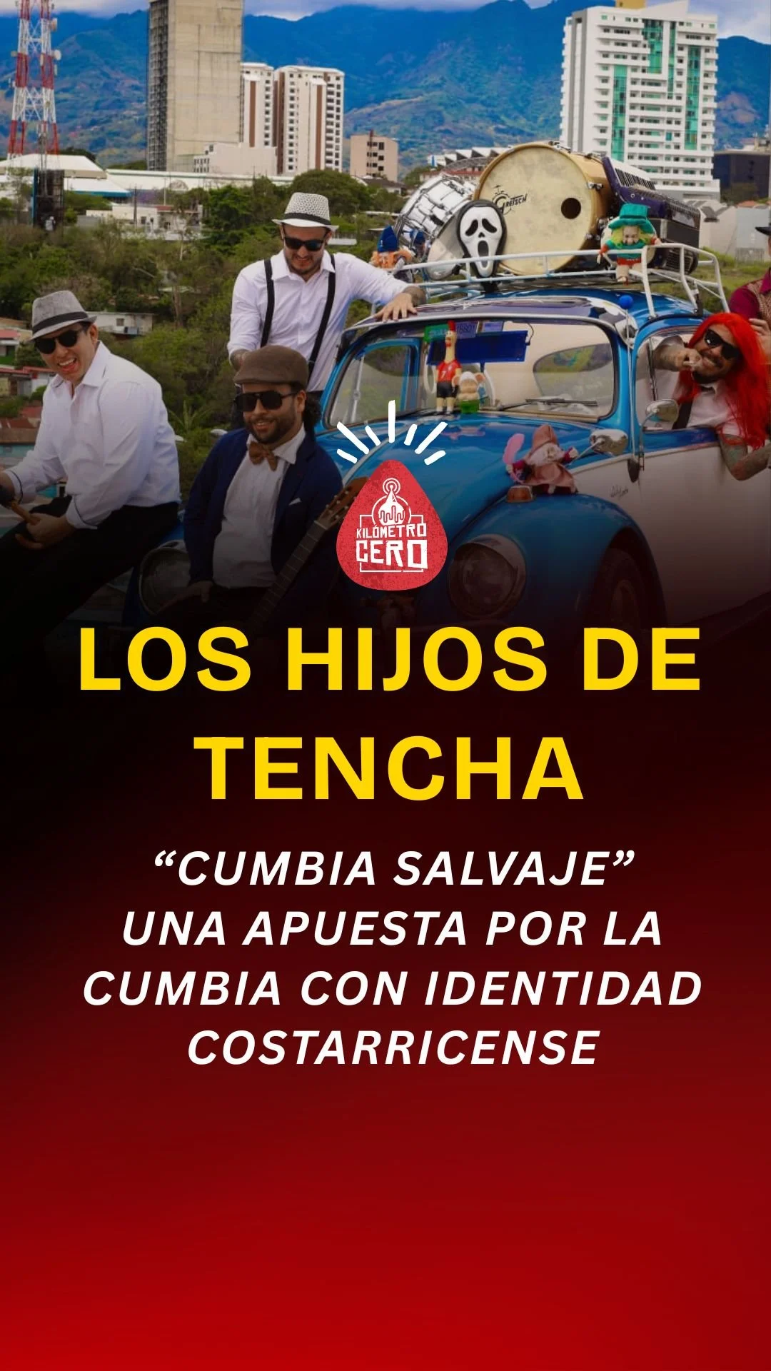 Los Hijos de Tencha presentan “Cumbia Salvaje”, una apuesta por la cumbia con identidad costarricense