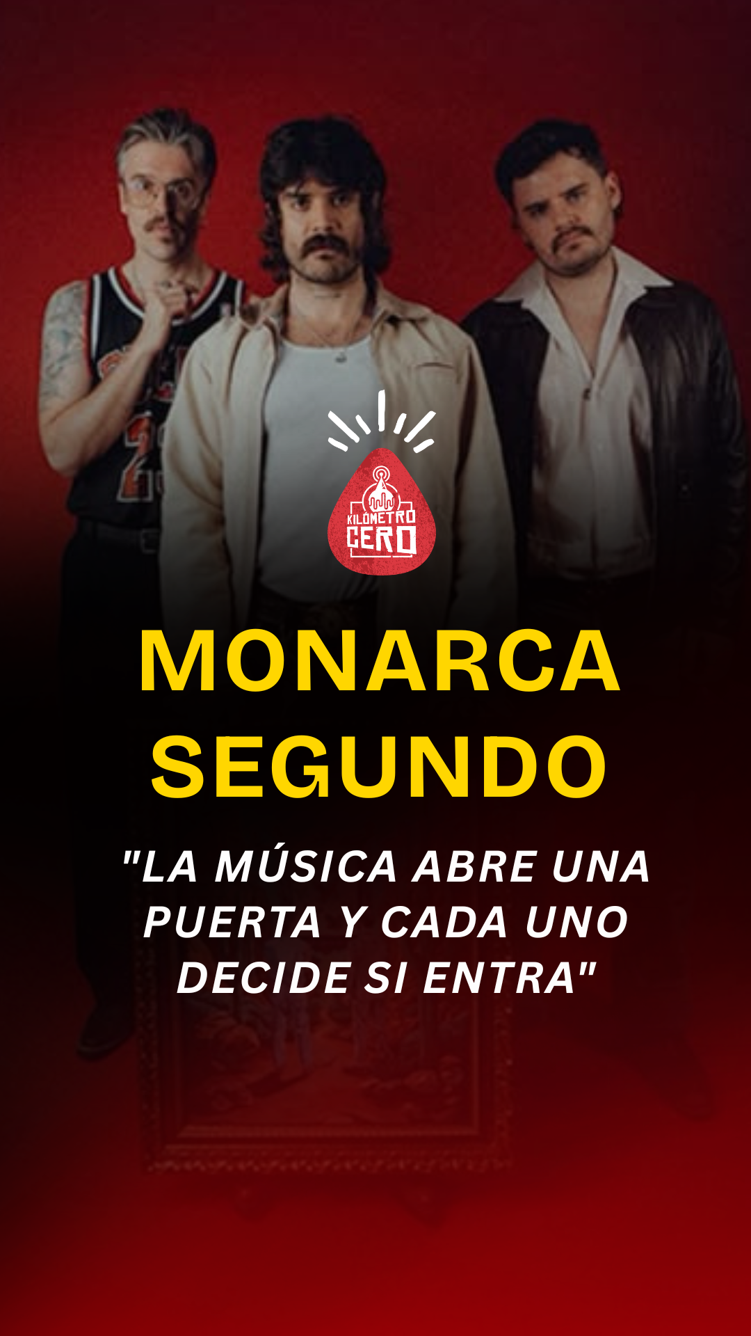 Monarca Segundo: "La música abre una puerta y cada uno decide si entra"