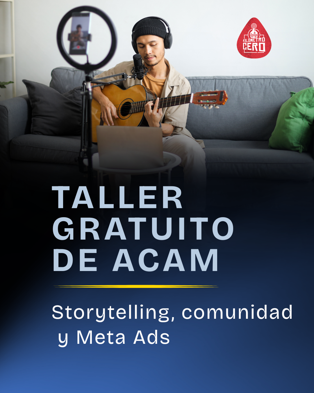 Storytelling, comunidad y Meta Ads: ACAM ofrecerá un taller gratuito para personas asociadas