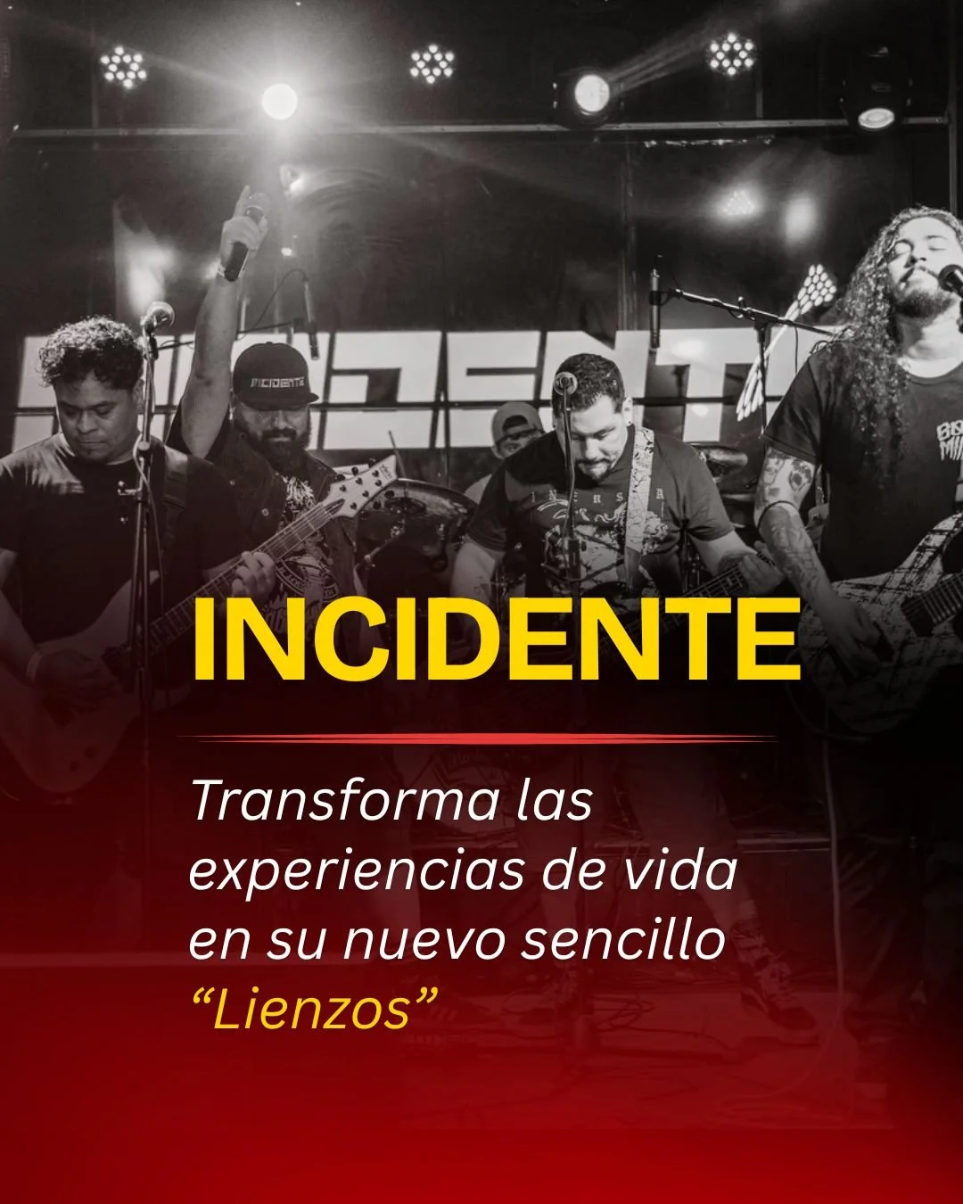 Incidente transforma las experiencias de vida en su nuevo sencillo “Lienzos”