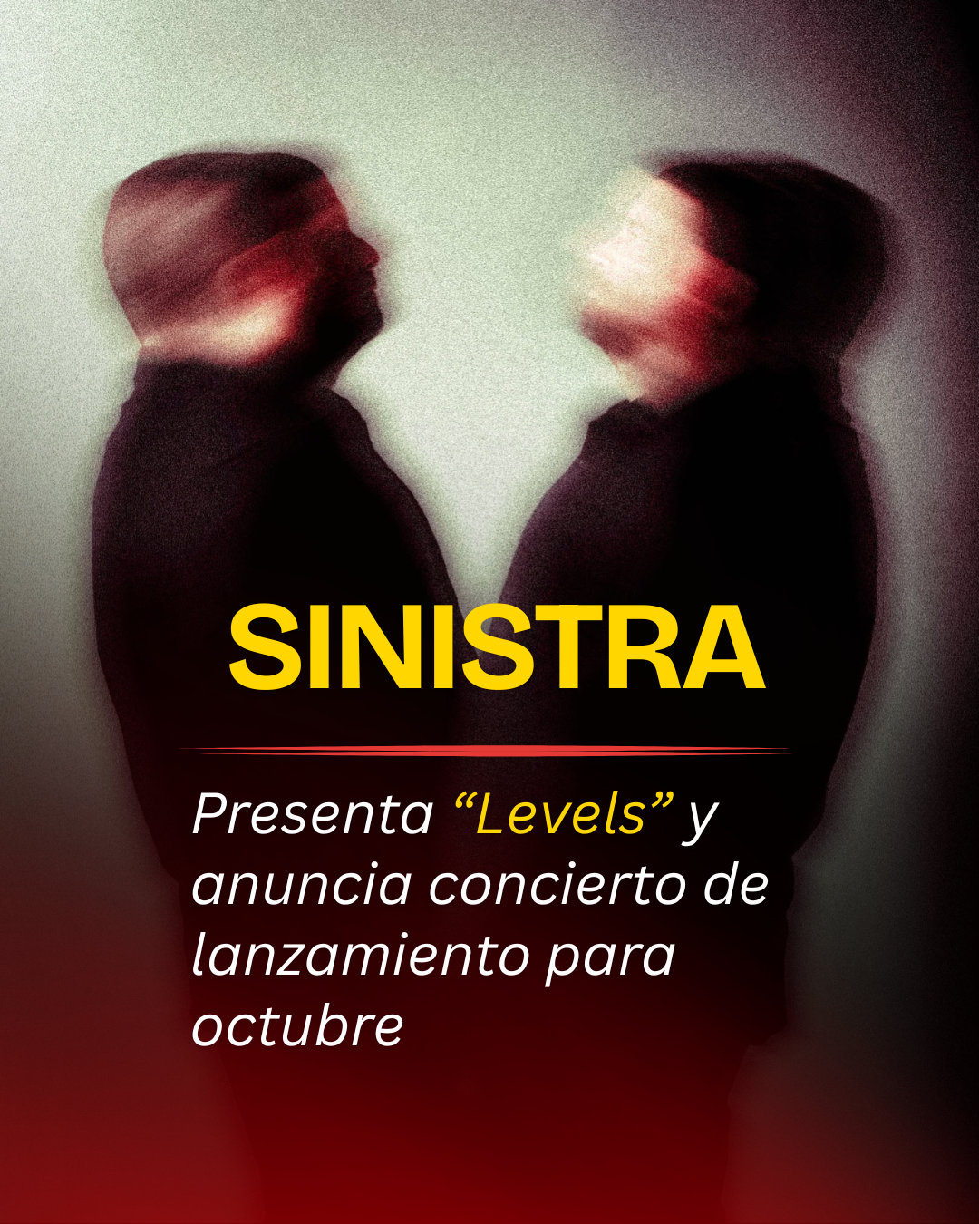 Sinistra presenta “Levels” y anuncia concierto de lanzamiento para octubre