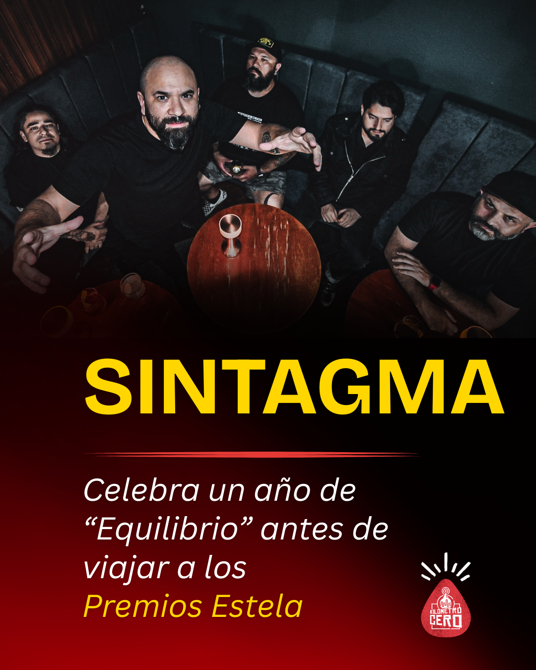 Sintagma celebra un año de “Equilibrio” antes de viajar a los Premios Estela