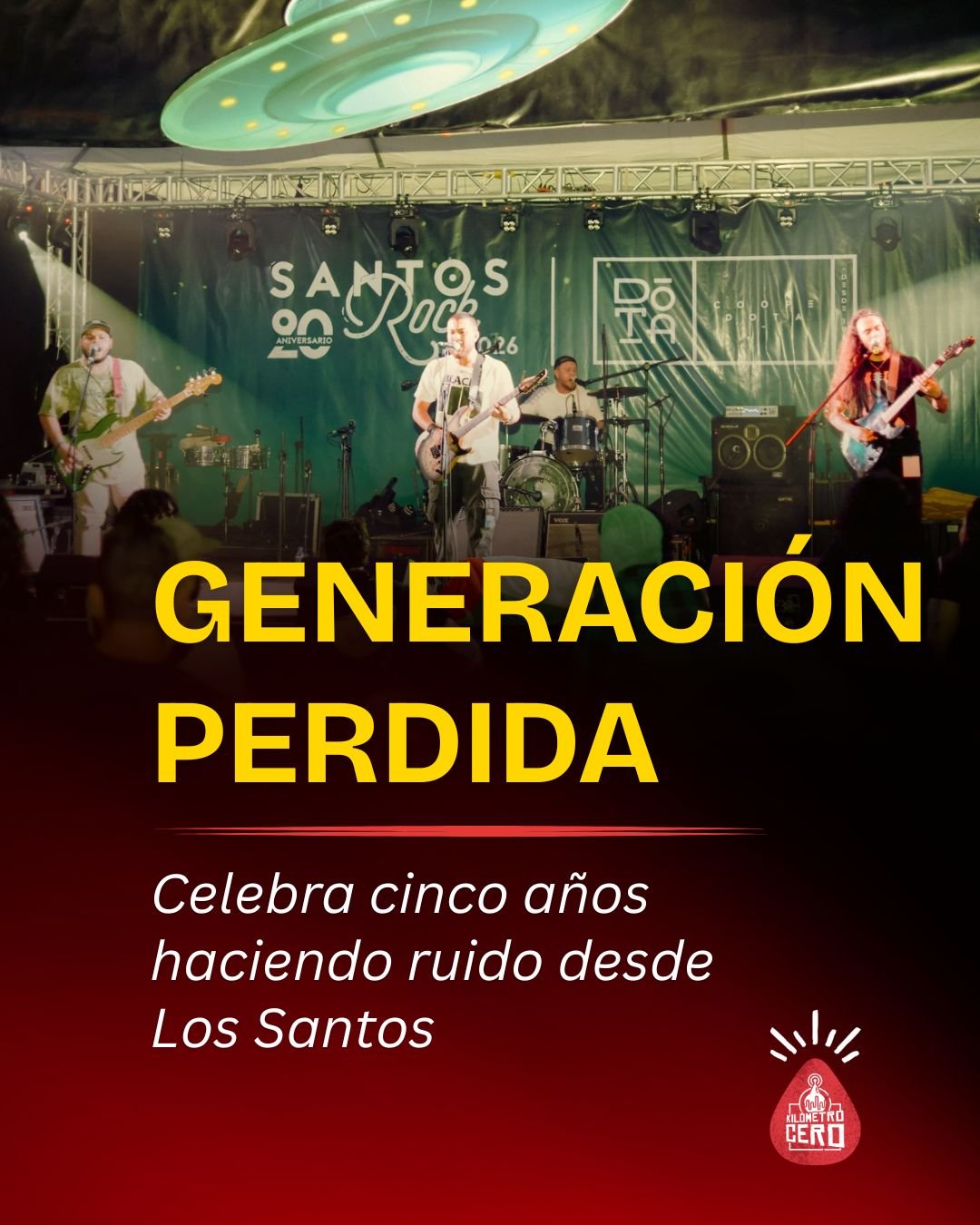 Generación Perdida celebra cinco años haciendo ruido desde Los Santos