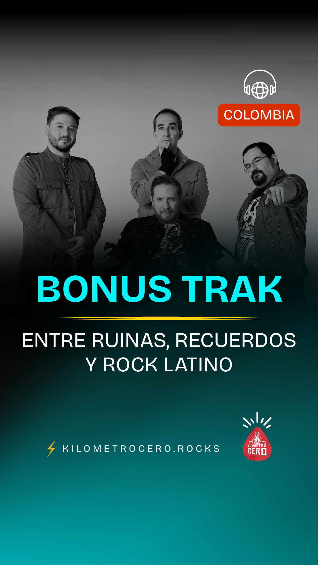 Entre ruinas, recuerdos y rock latino: así suena 'Ciudad en Ruinas', lo nuevo de Bonus Trak