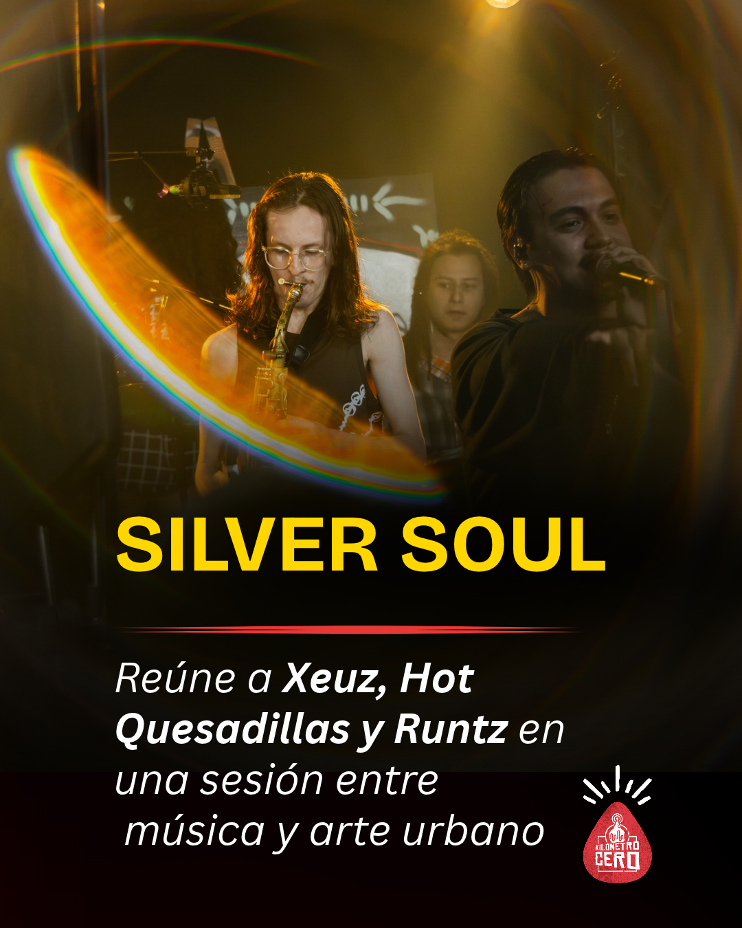 Silver Soul reúne a Xeuz, Hot Quesadillas y Runtz en una sesión entre música y arte urbano