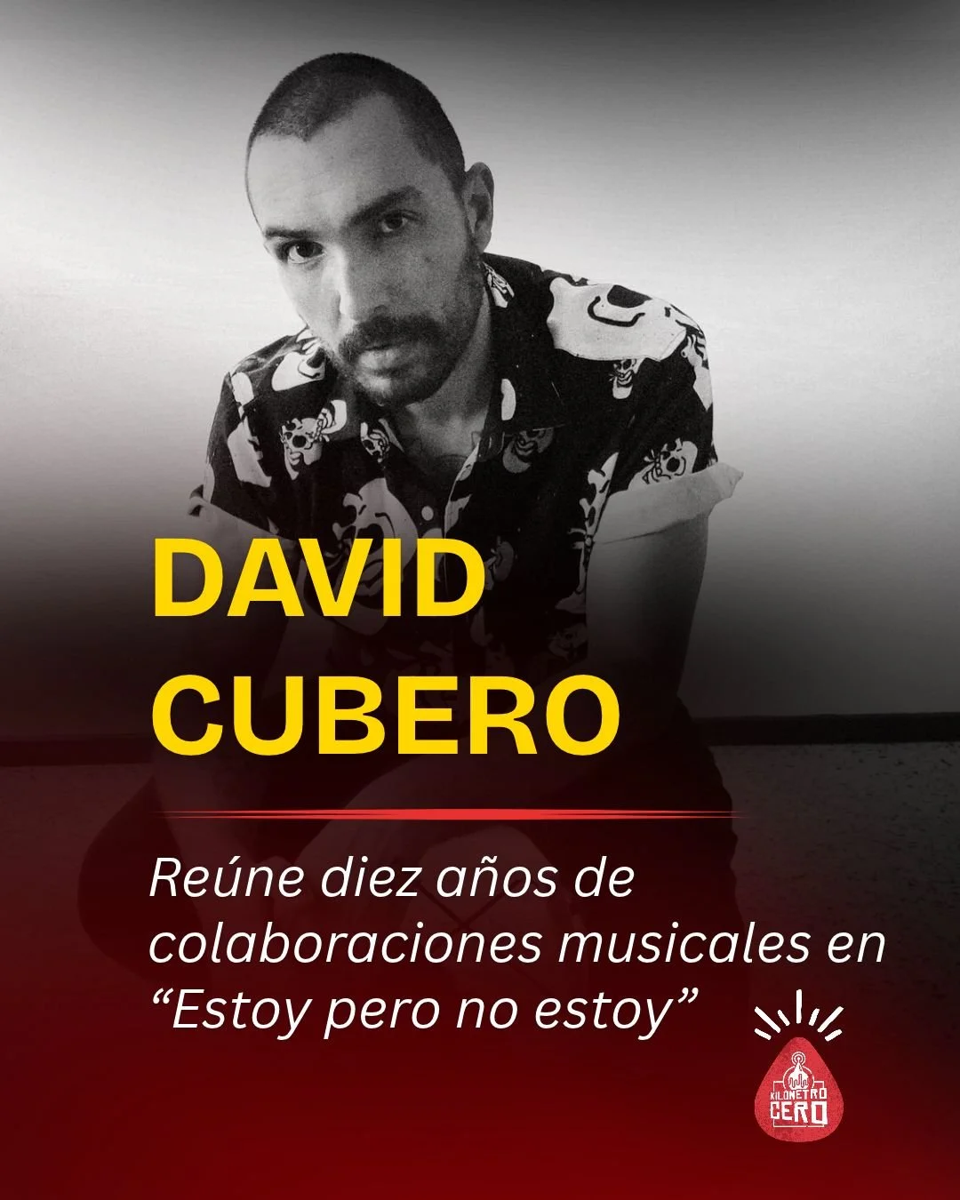 David Cubero reúne diez años de colaboraciones musicales en “Estoy pero no estoy” 