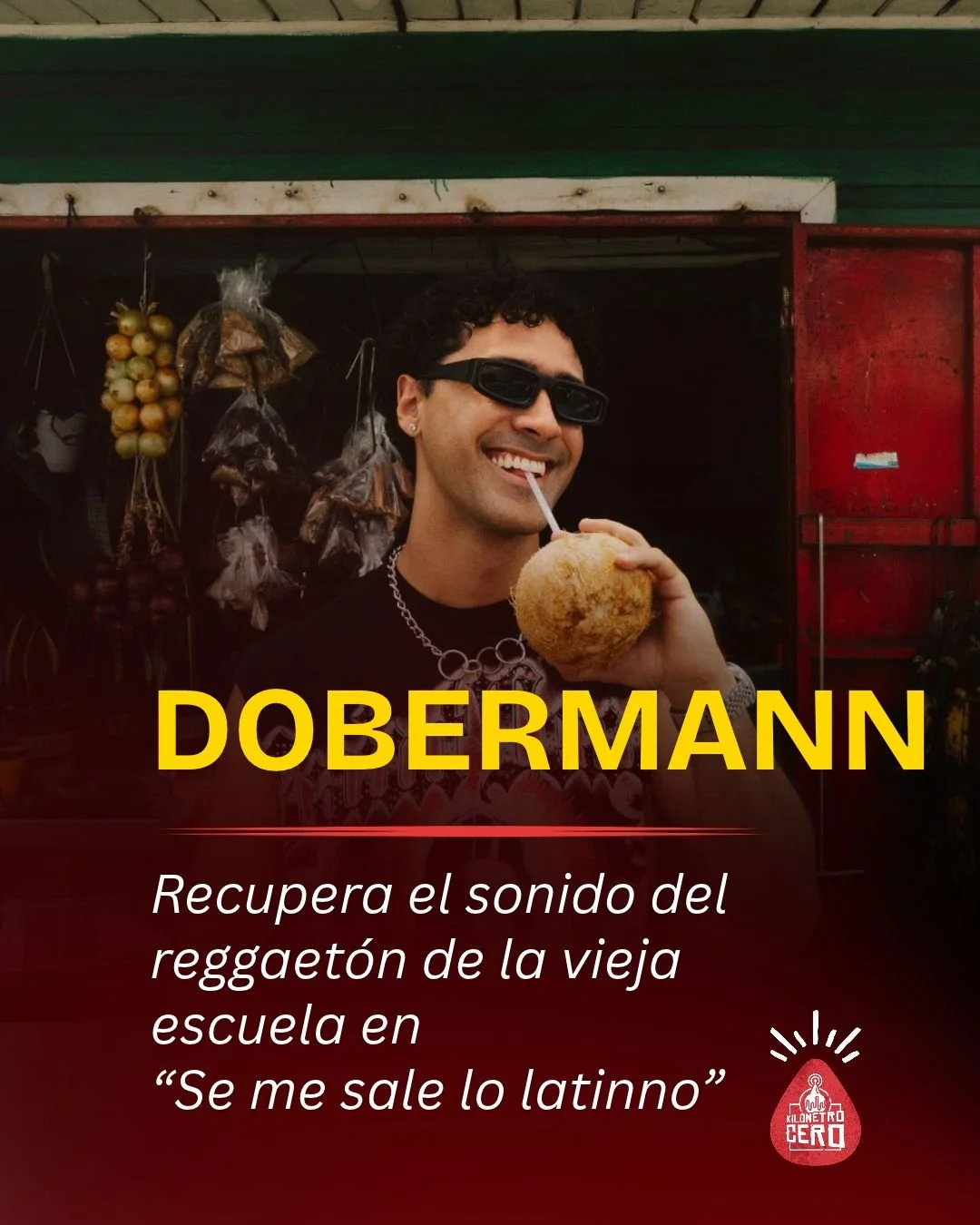 Dobermann recupera el sonido del reggaetón de la vieja escuela en “Se me sale lo latinno” 