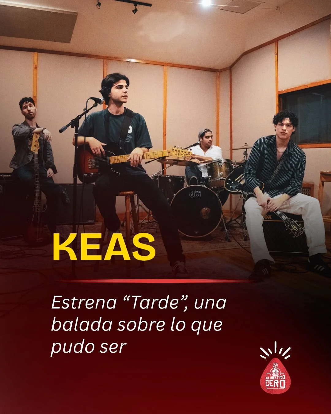 “Tarde”: la canción que KEAS rescató del archivo para convertirla en su nuevo sencillo